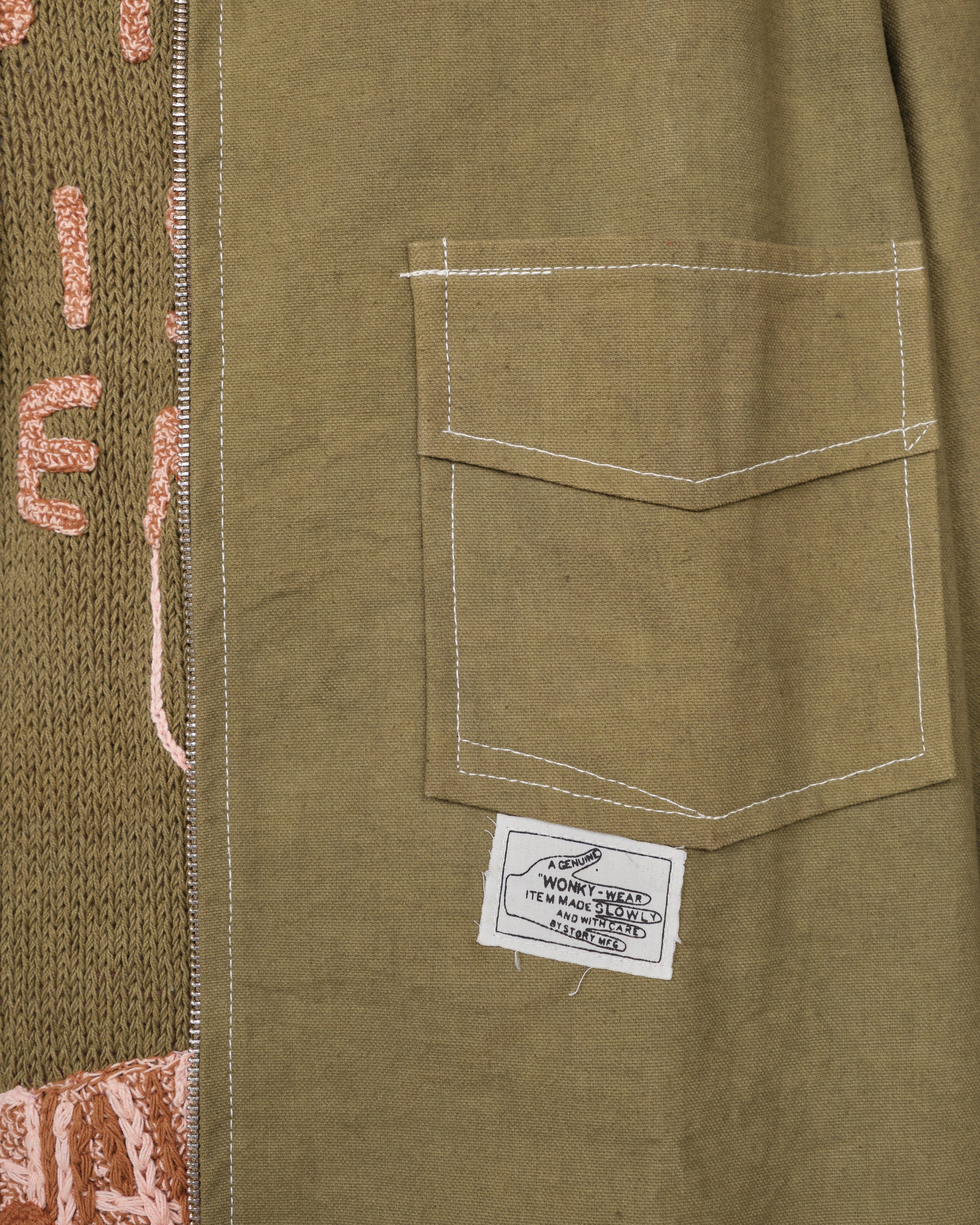 555 Jacket - Olive Wonky-Wear - Image 6