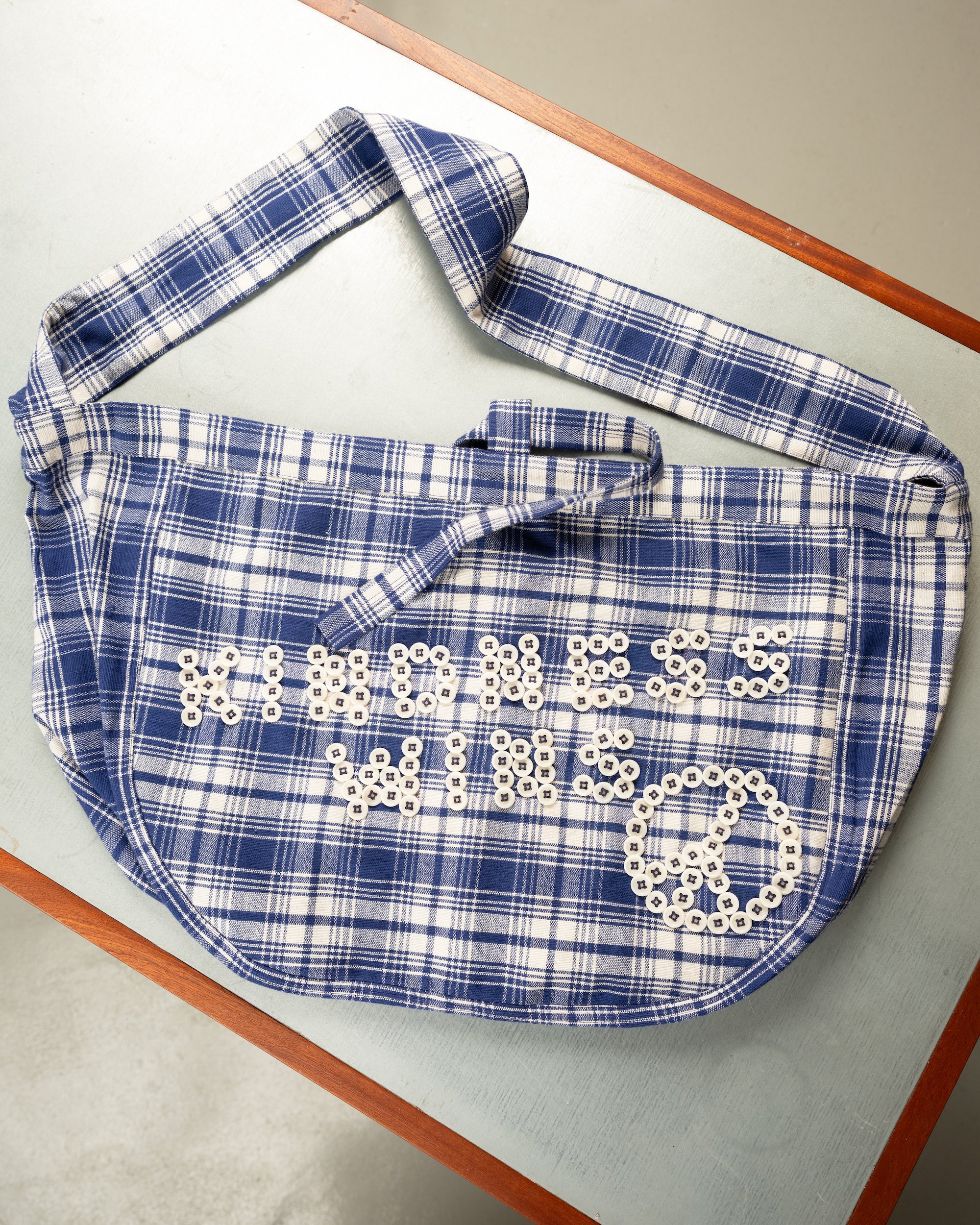 Big Shop Tote - Kindness Wins Picnic Check - Image 7