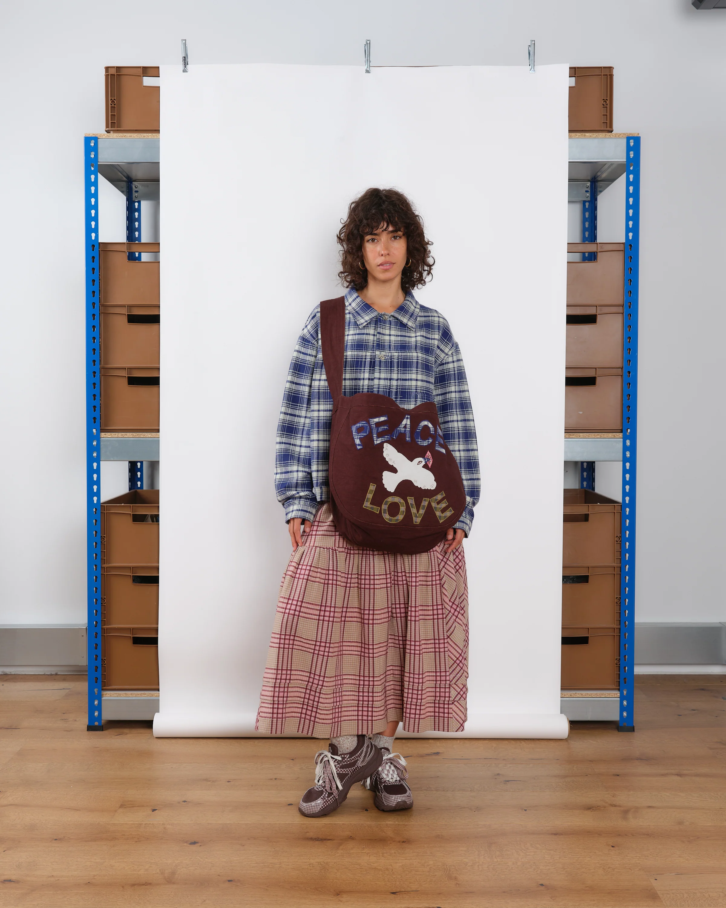 Big Shop Tote - Peace And Love - Image 5