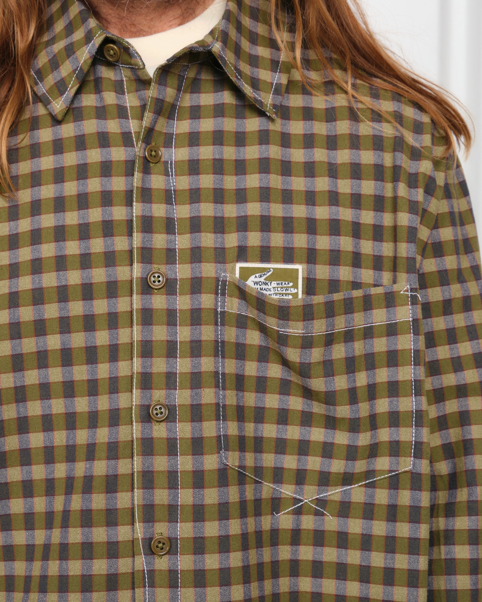 Bracken Shirt - Coach Check Wonky-Wear - Image 4
