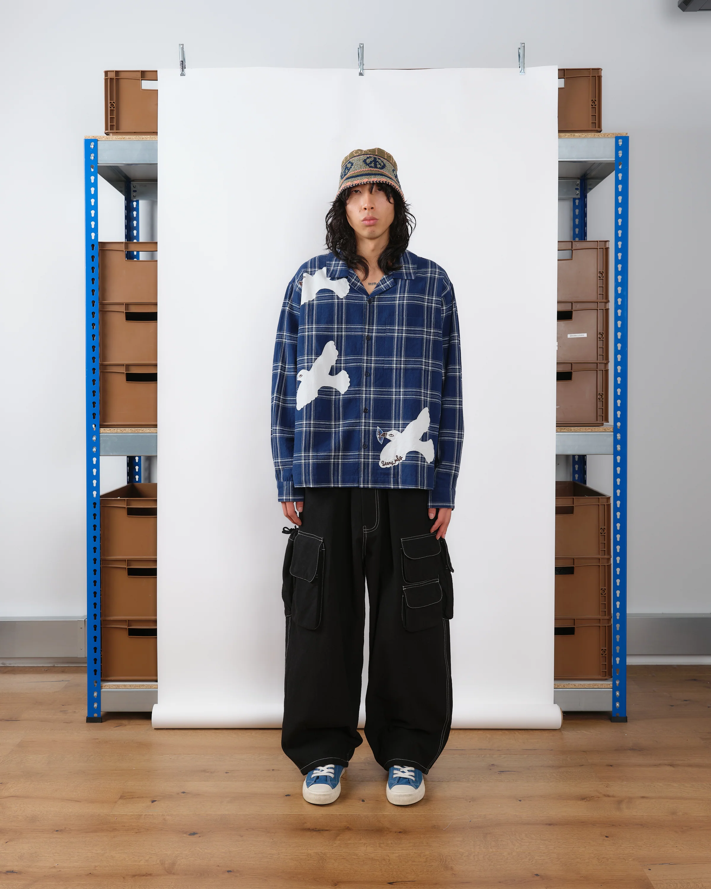 Brew Hat - Indigo Peace - Image 4
