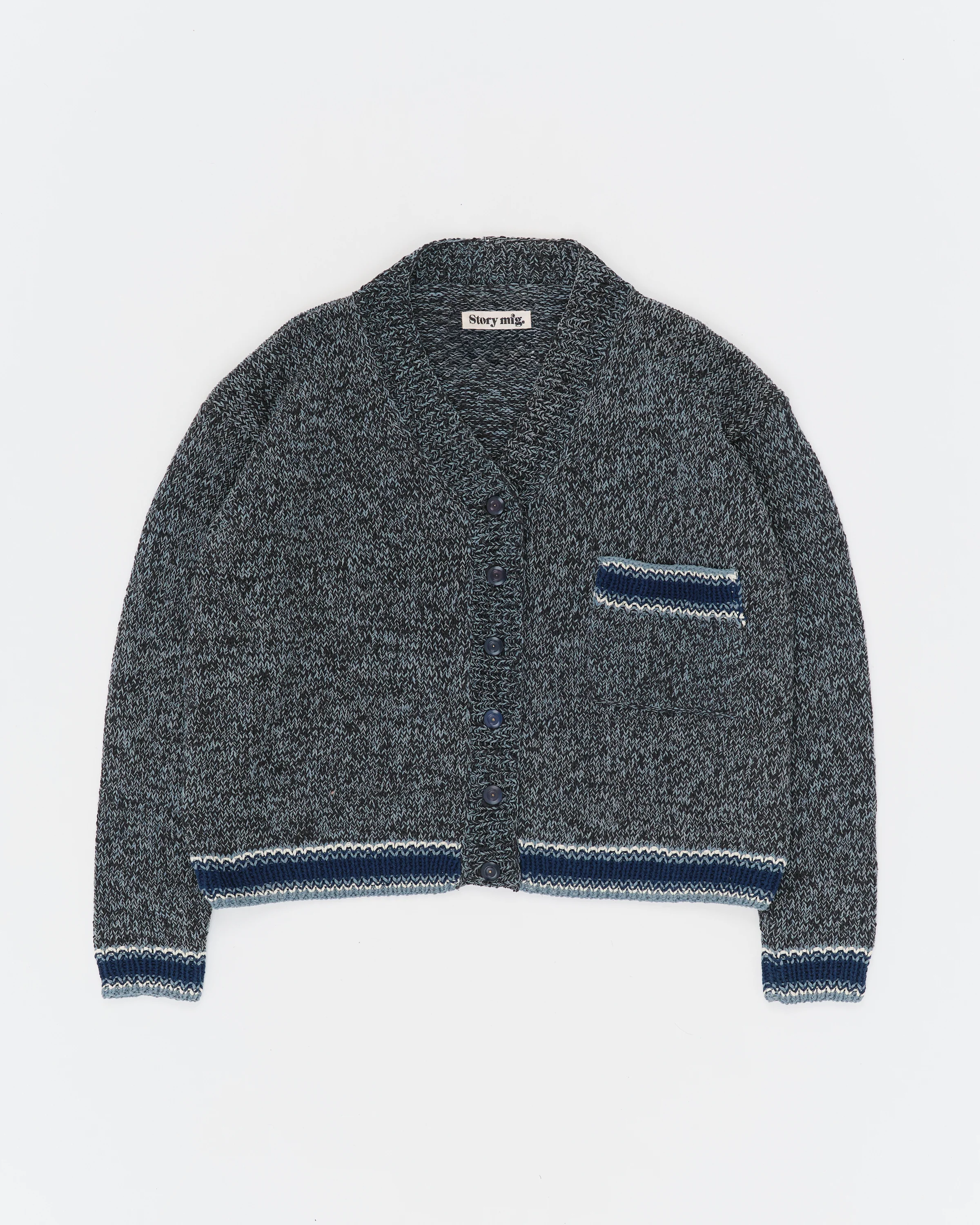 Bulb Cardigan - Twisted Black - Image 3