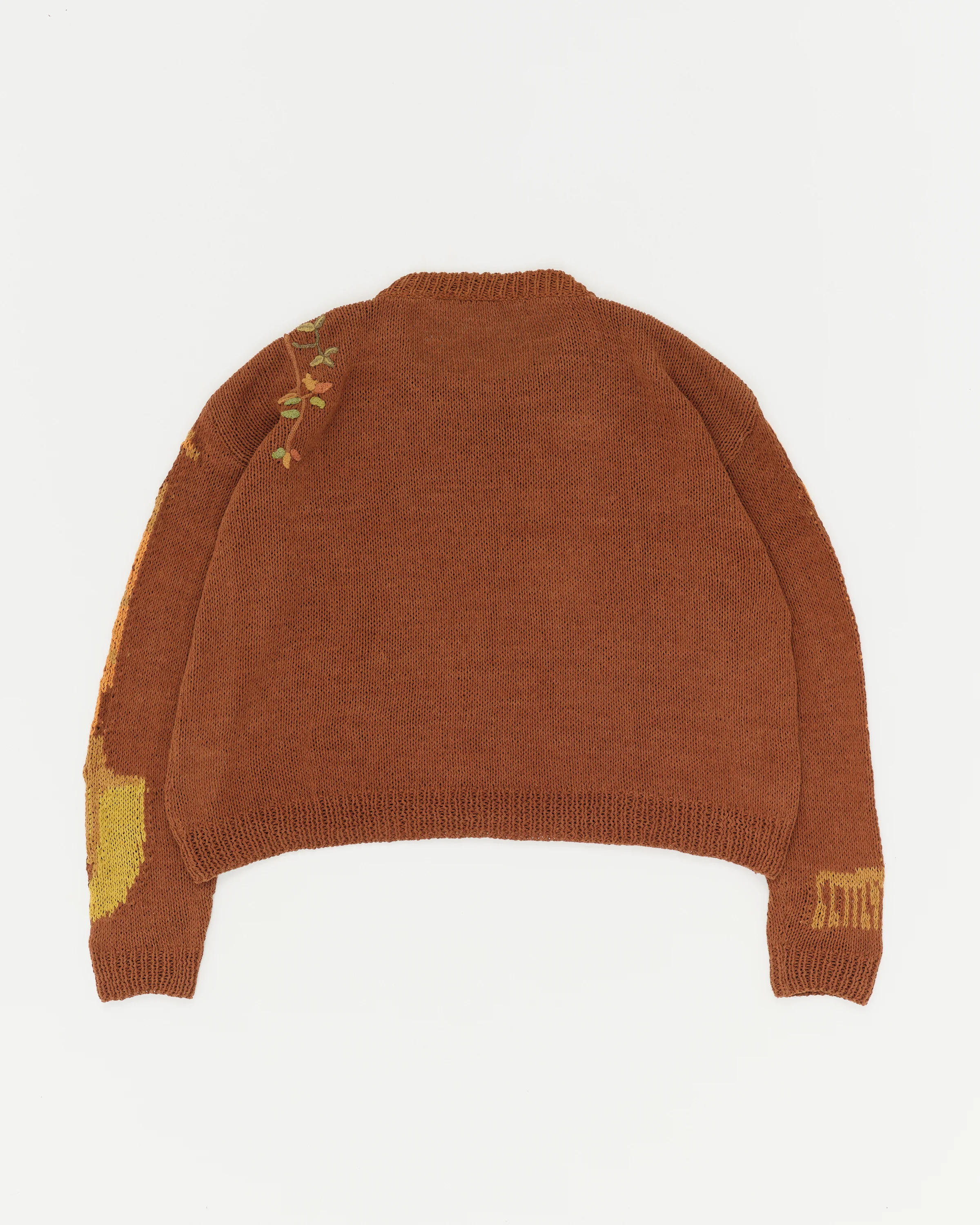 Bulb Knit Jumper - Brown Diggin' The Earth - Image 10