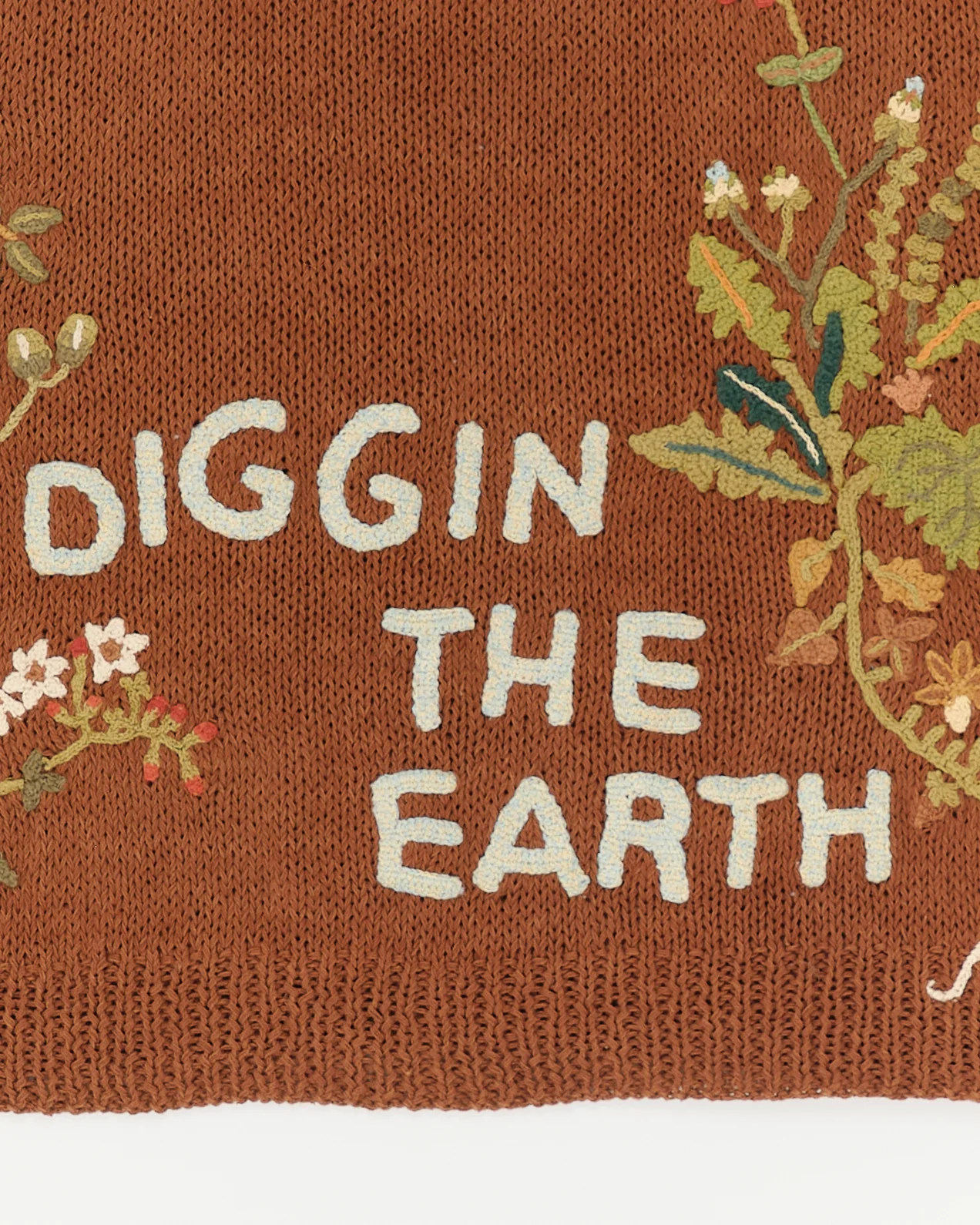 Bulb Knit Jumper - Brown Diggin' The Earth - Image 6