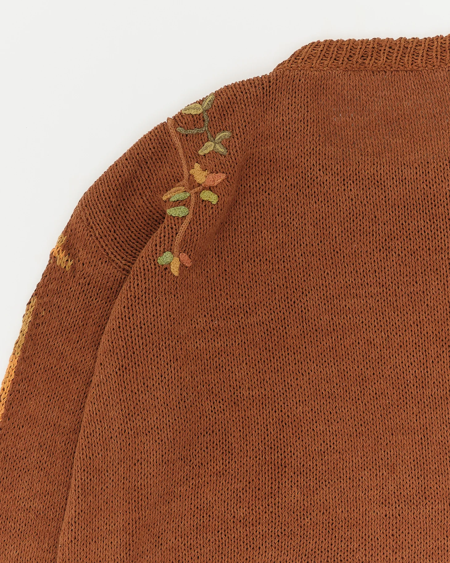 Bulb Knit Jumper - Brown Diggin' The Earth - Image 8