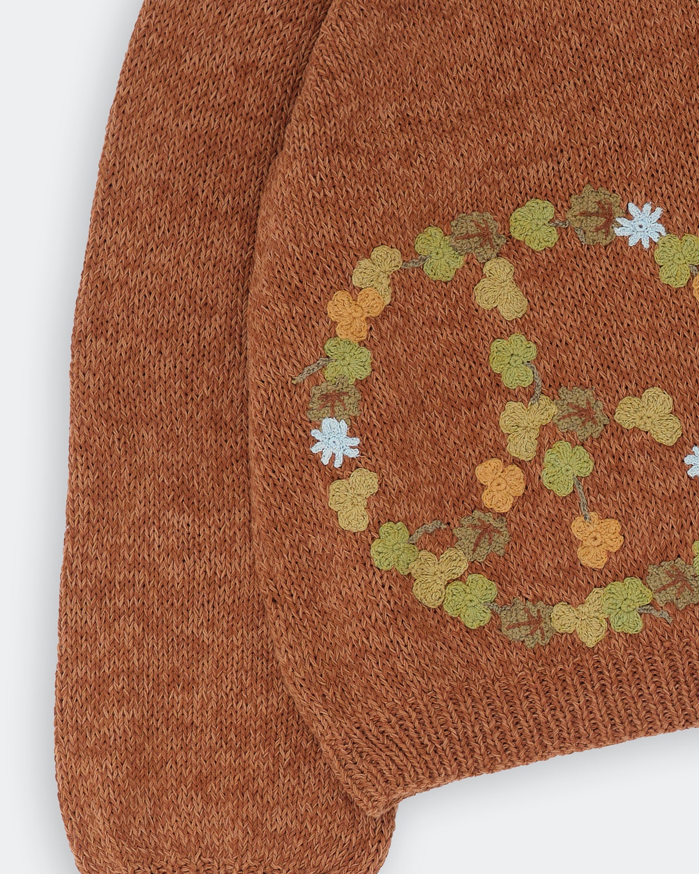 Bulb Knit Jumper - Brown Peace - Image 7
