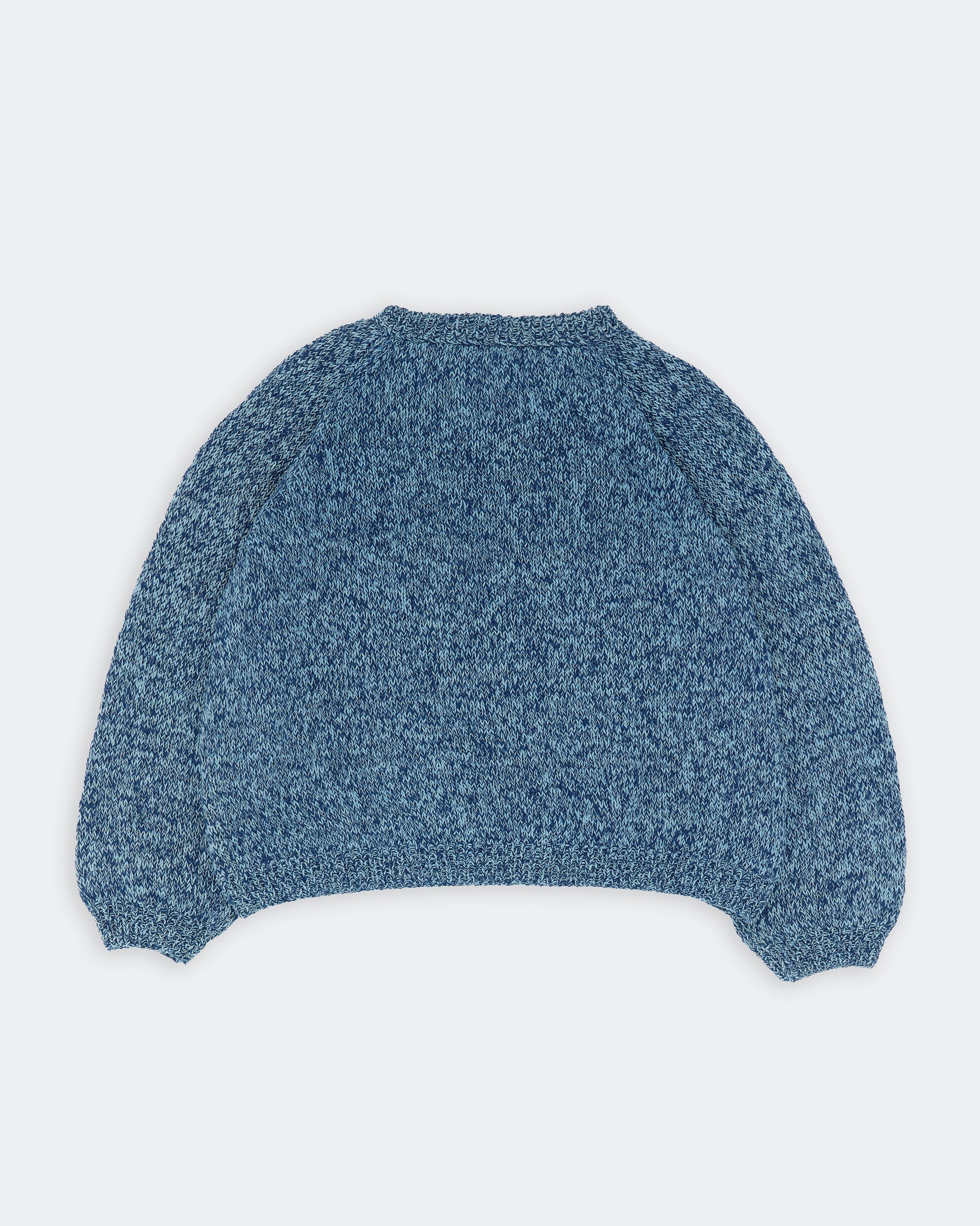 Bulb Knit Jumper - Indigo Peace - Image 10