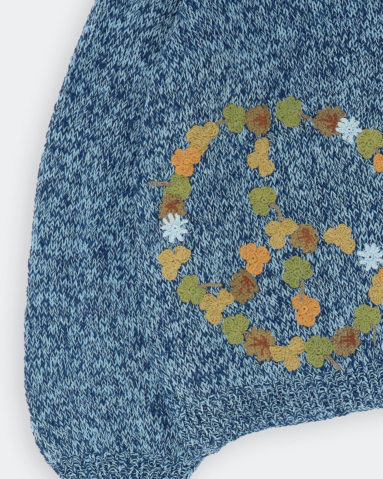Bulb Knit Jumper - Indigo Peace - Image 8