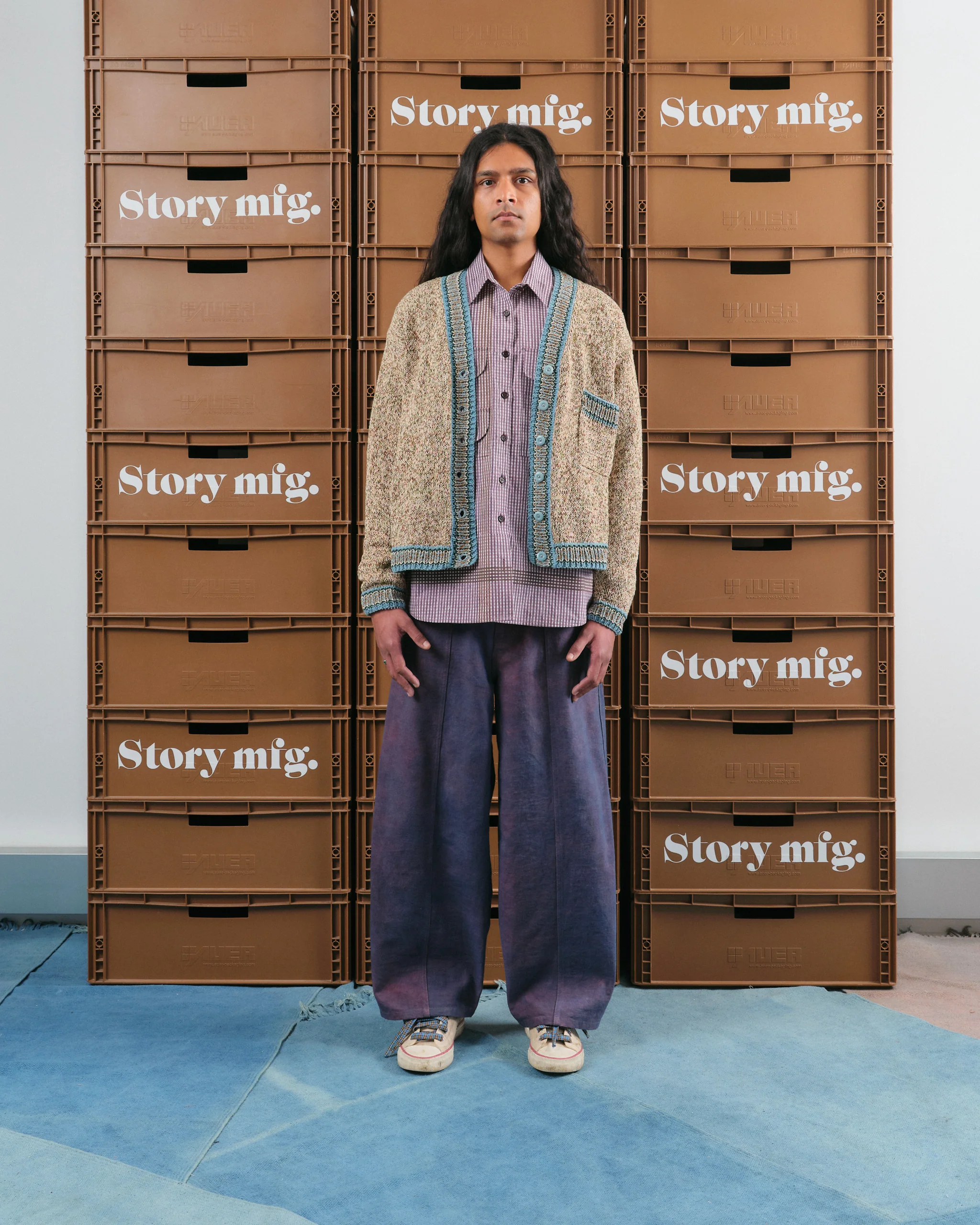 Bulb Knit Cardigan - Dust - Image 2