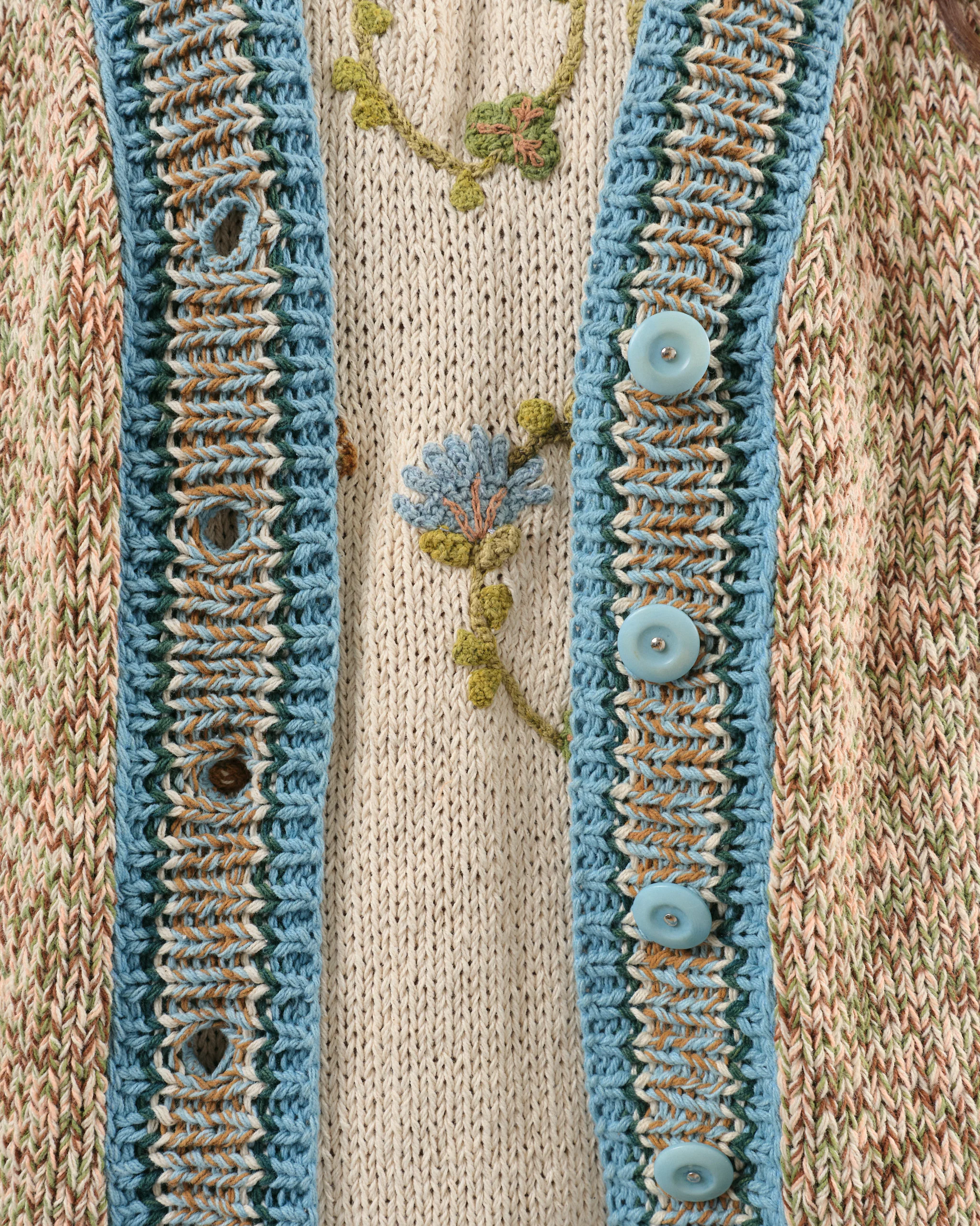 Bulb Knit Cardigan - Dust - Image 7