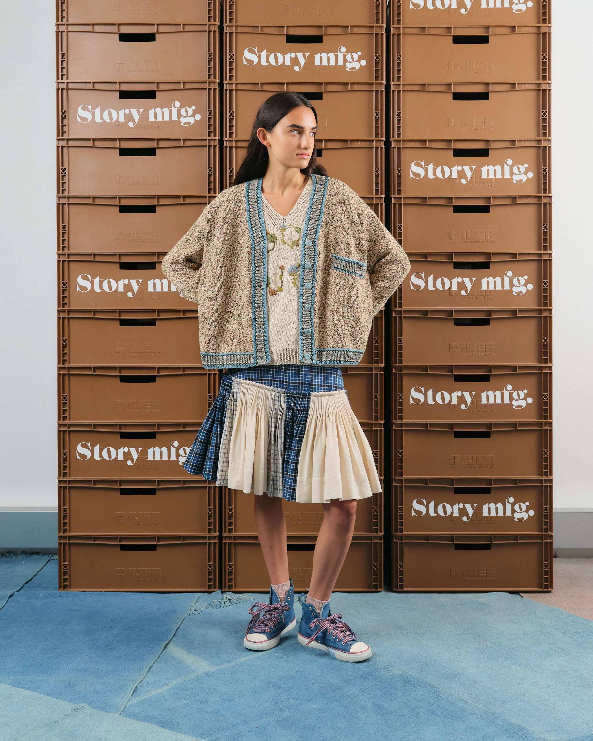Bulb Knit Cardigan - Dust - Image 8