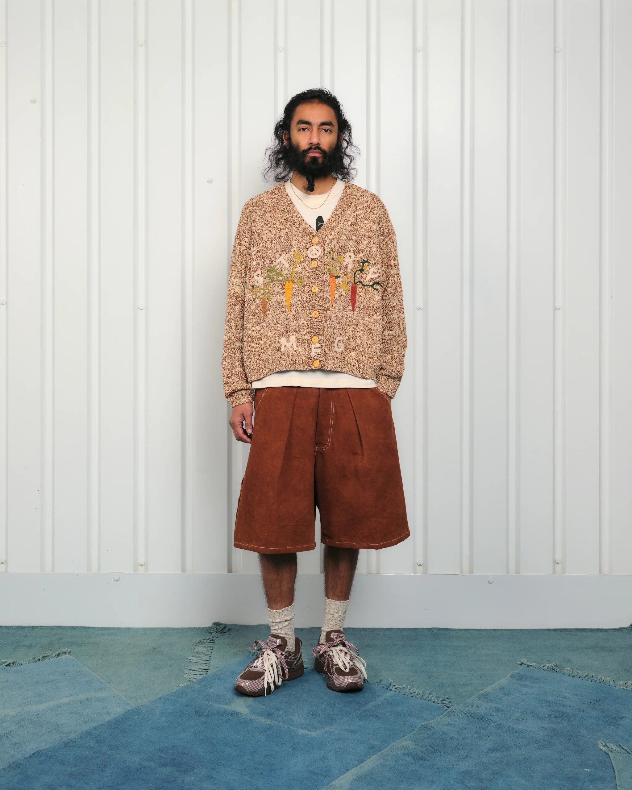Bulb Knit Cardigan - Jackfruit Carrots - Image 2