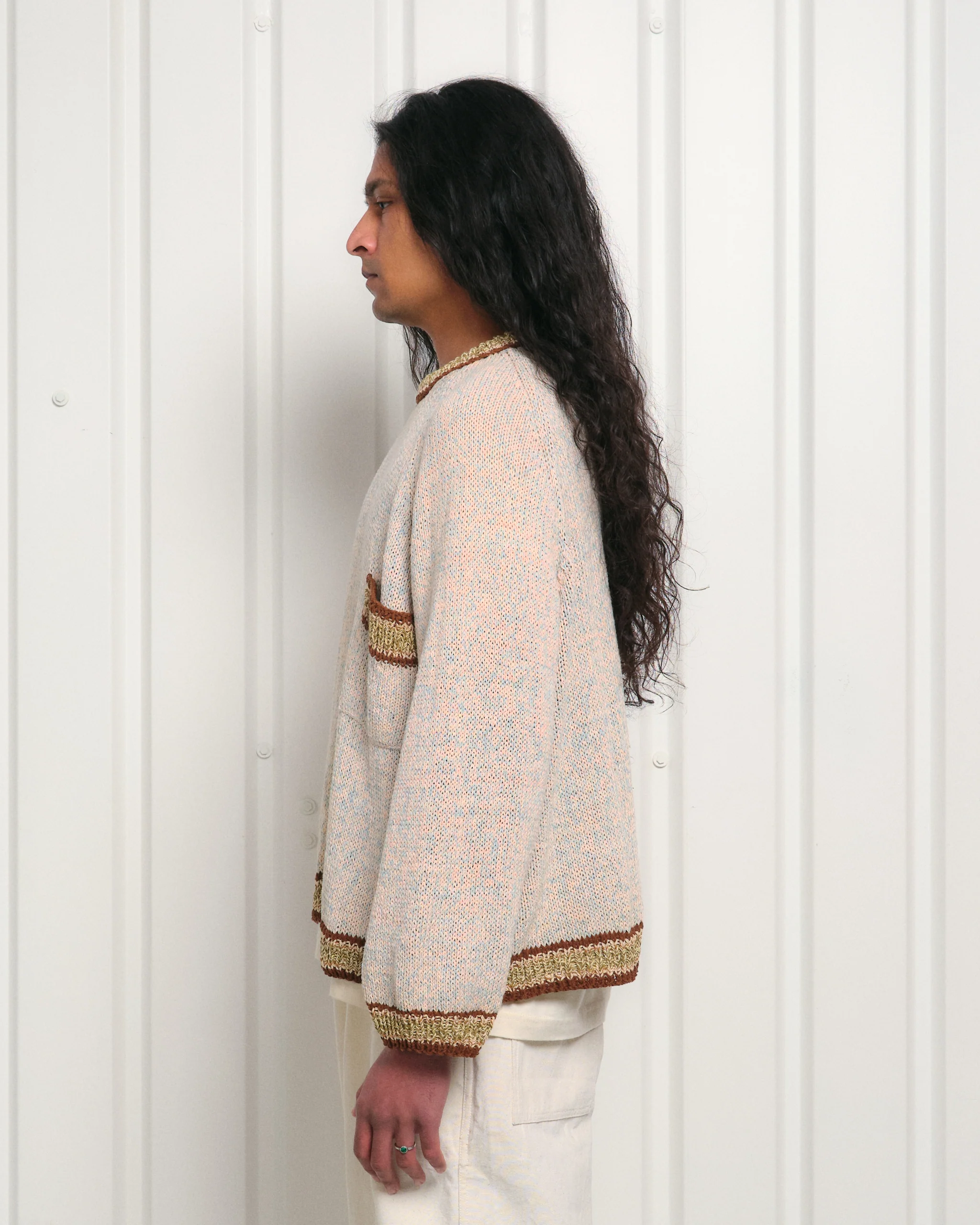 Bulb Knit Jumper - Blush - Image 6