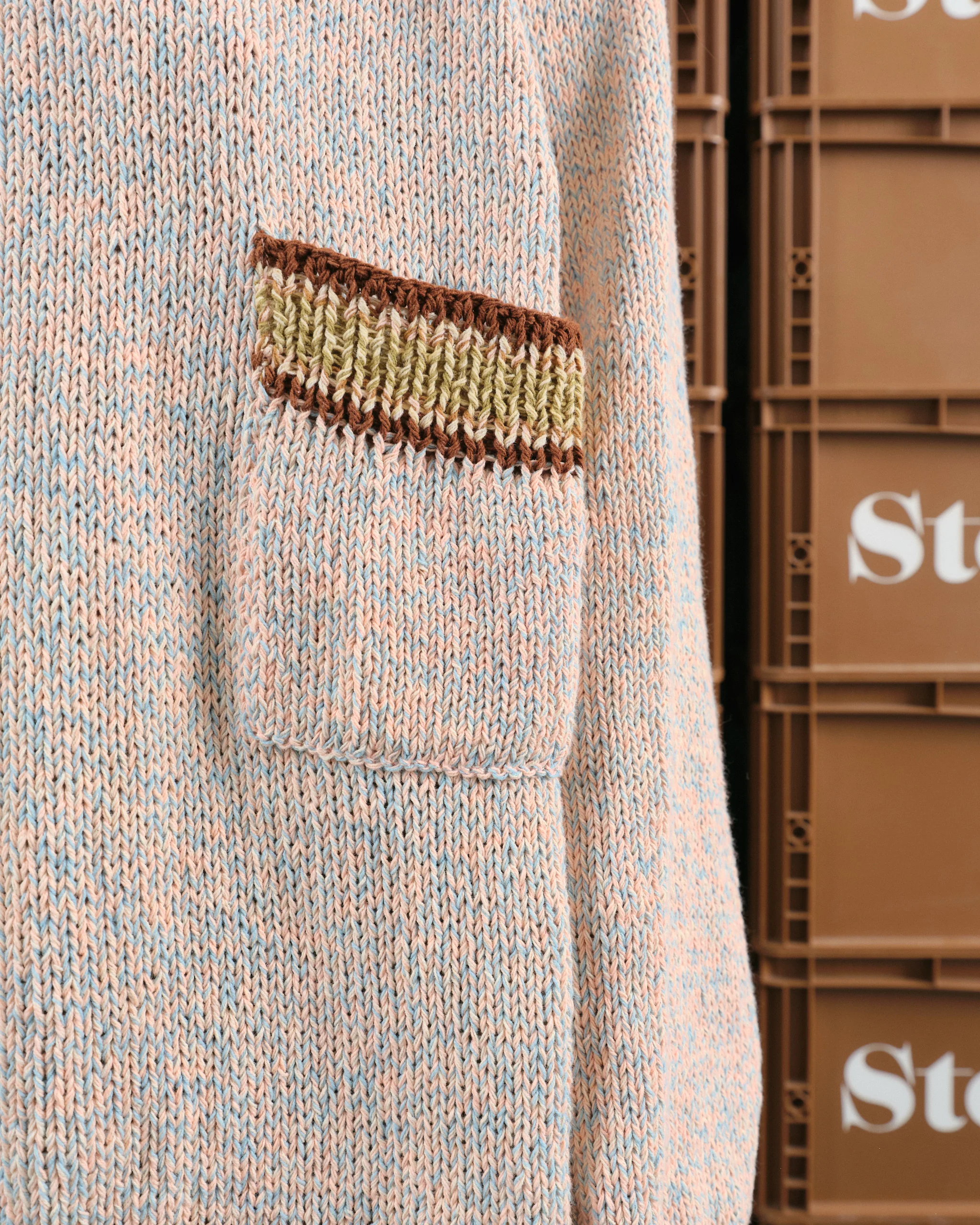 Bulb Knit Jumper - Blush - Image 7