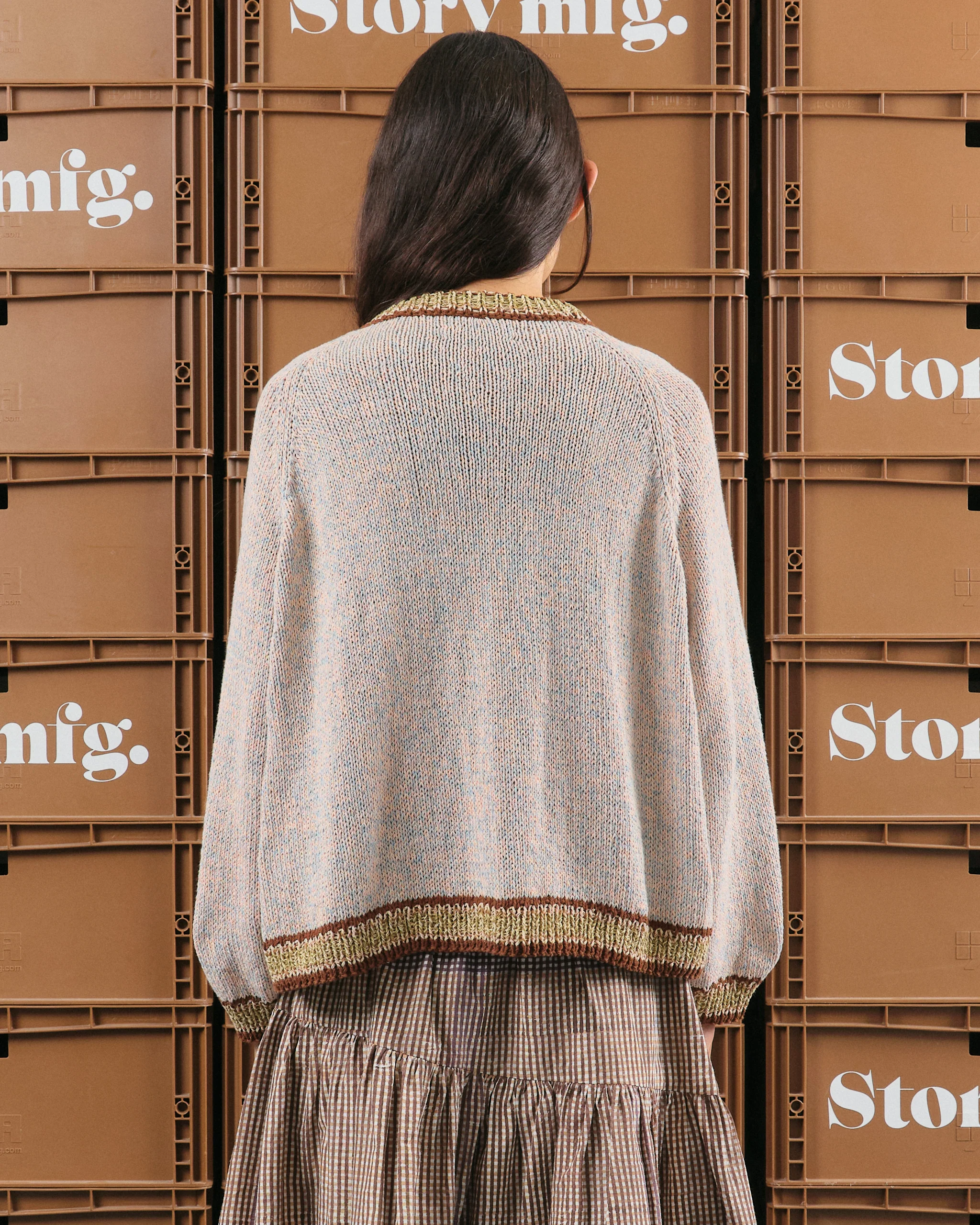 Bulb Knit Jumper - Blush - Image 8