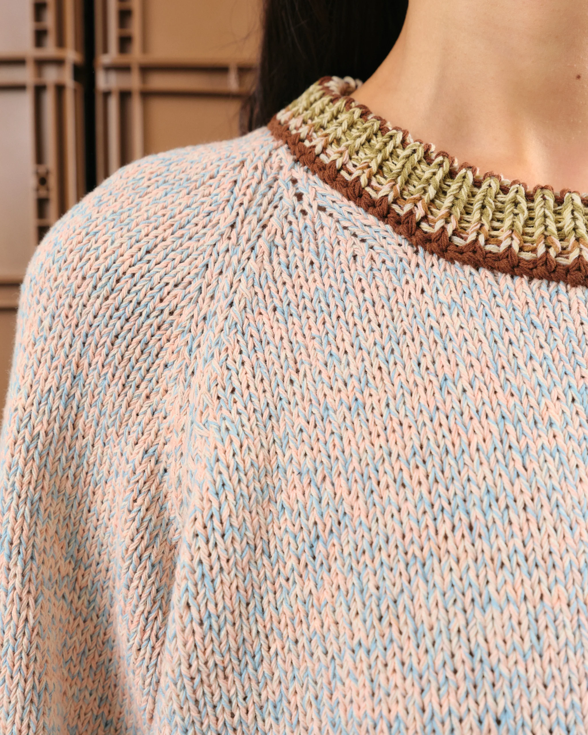 Bulb Knit Jumper - Blush - Image 9