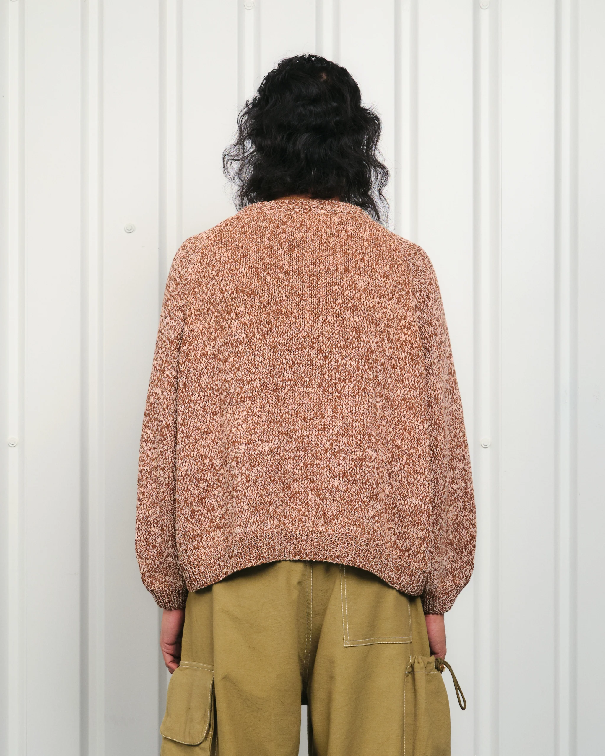 Bulb Knit Jumper - Brown Carrots - Image 8