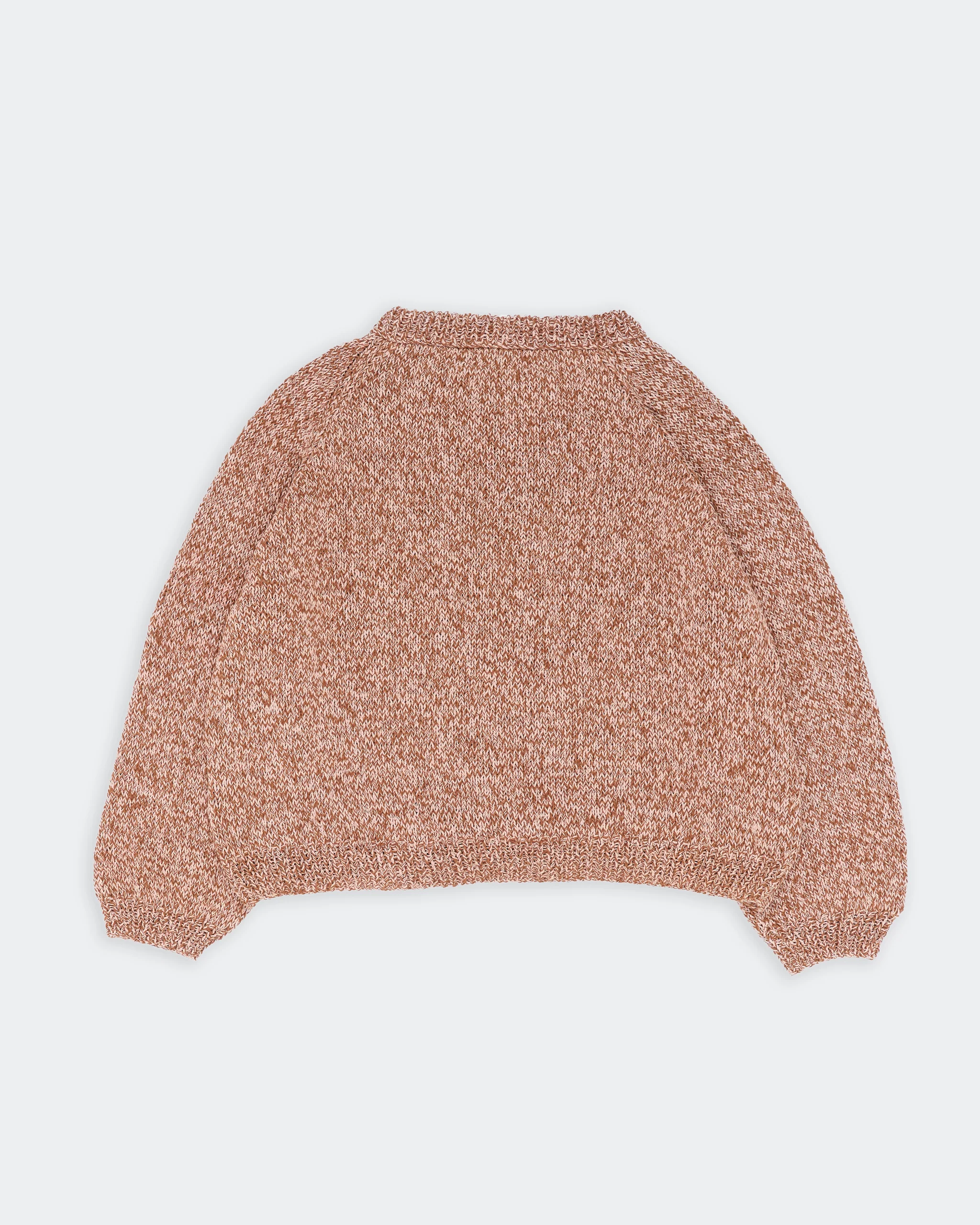 Bulb Knit Jumper - Brown Carrots - Image 9