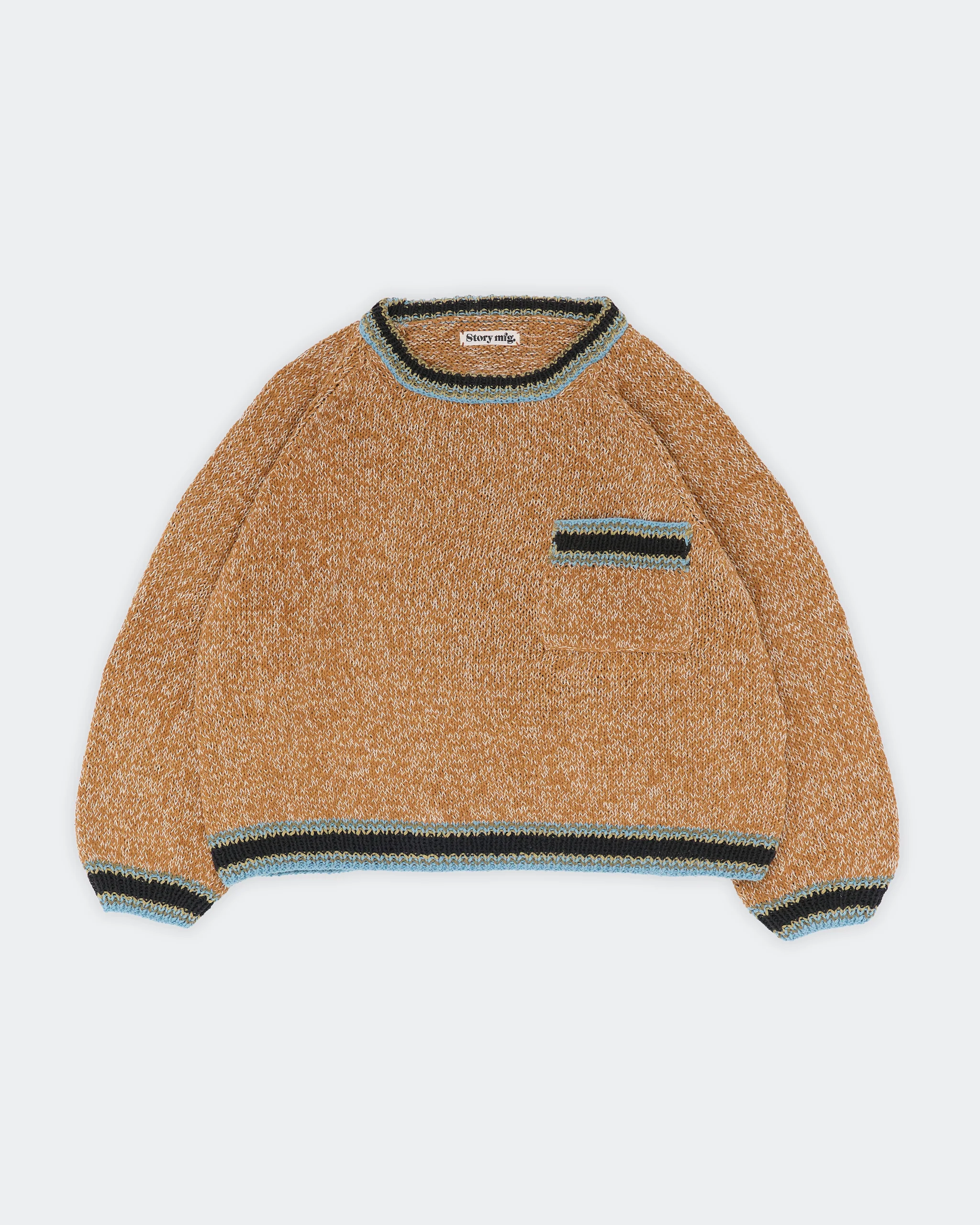 Bulb Knit Jumper - Twisted Ochre - Image 3