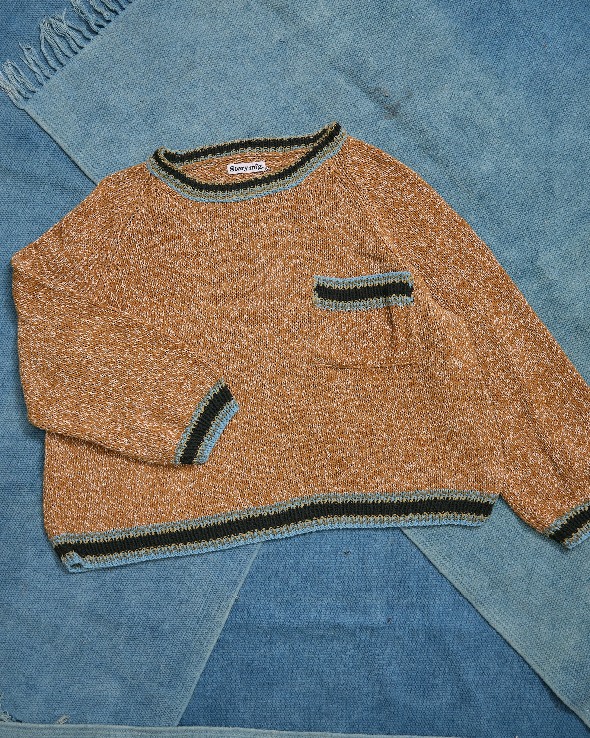 Bulb Knit Jumper - Twisted Ochre - Image 5