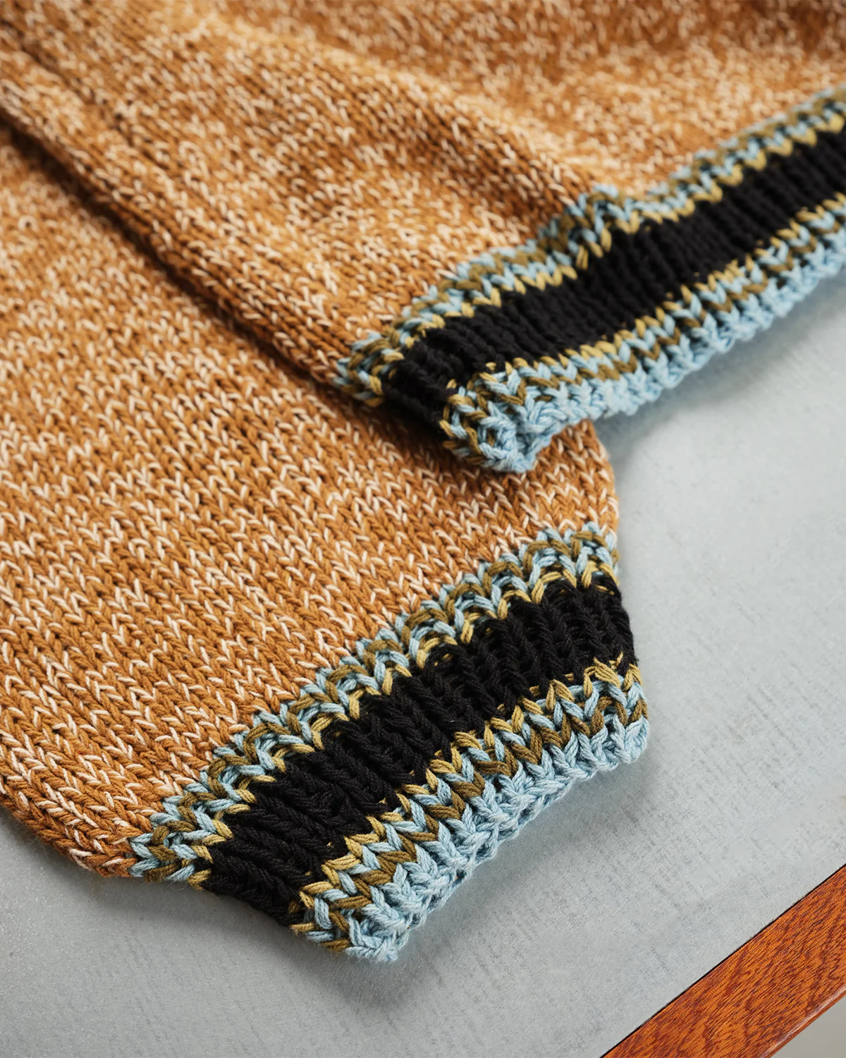 Bulb Knit Jumper - Twisted Ochre - Image 7