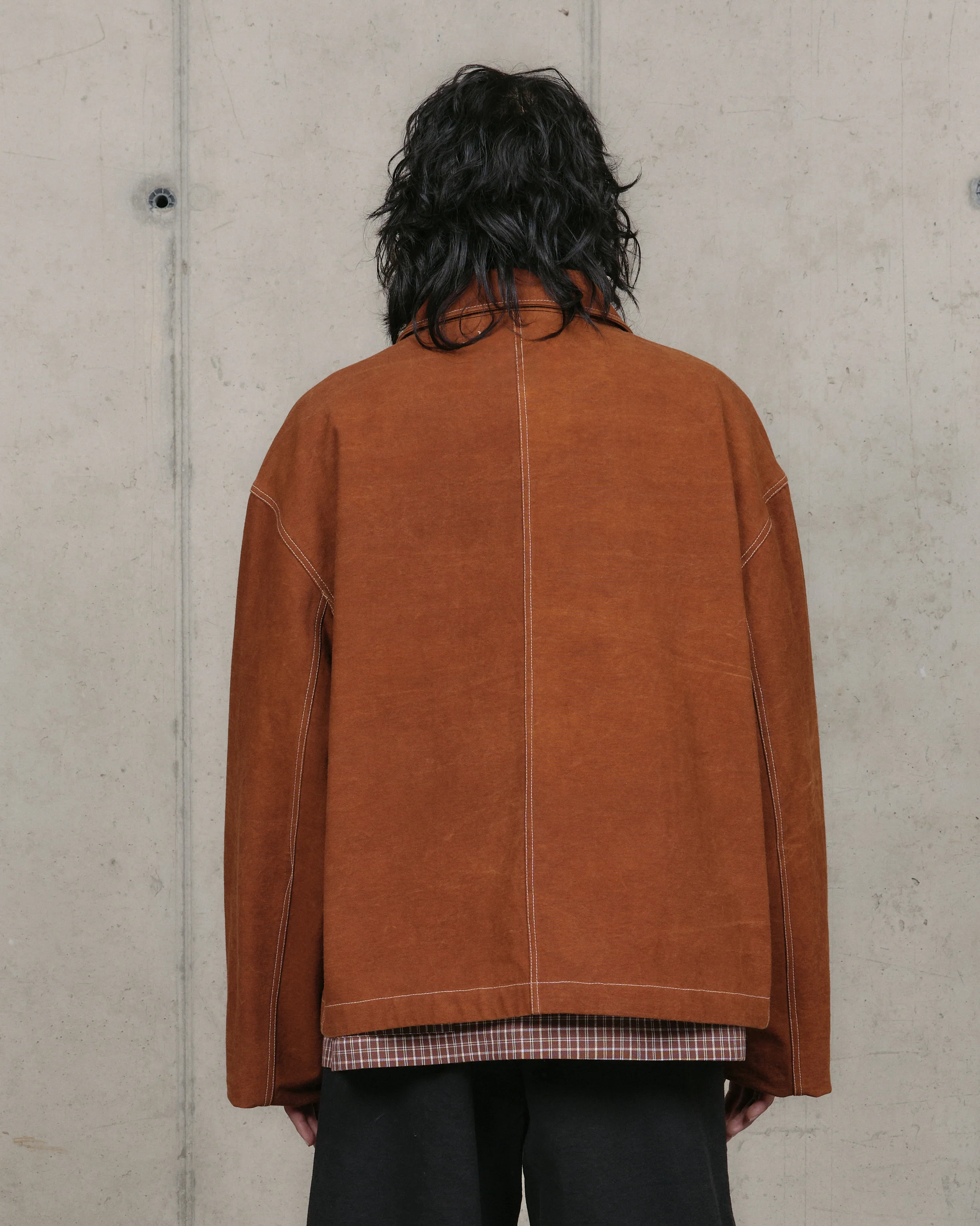 Cove Jacket - Brown Wonky-Wear - Image 11