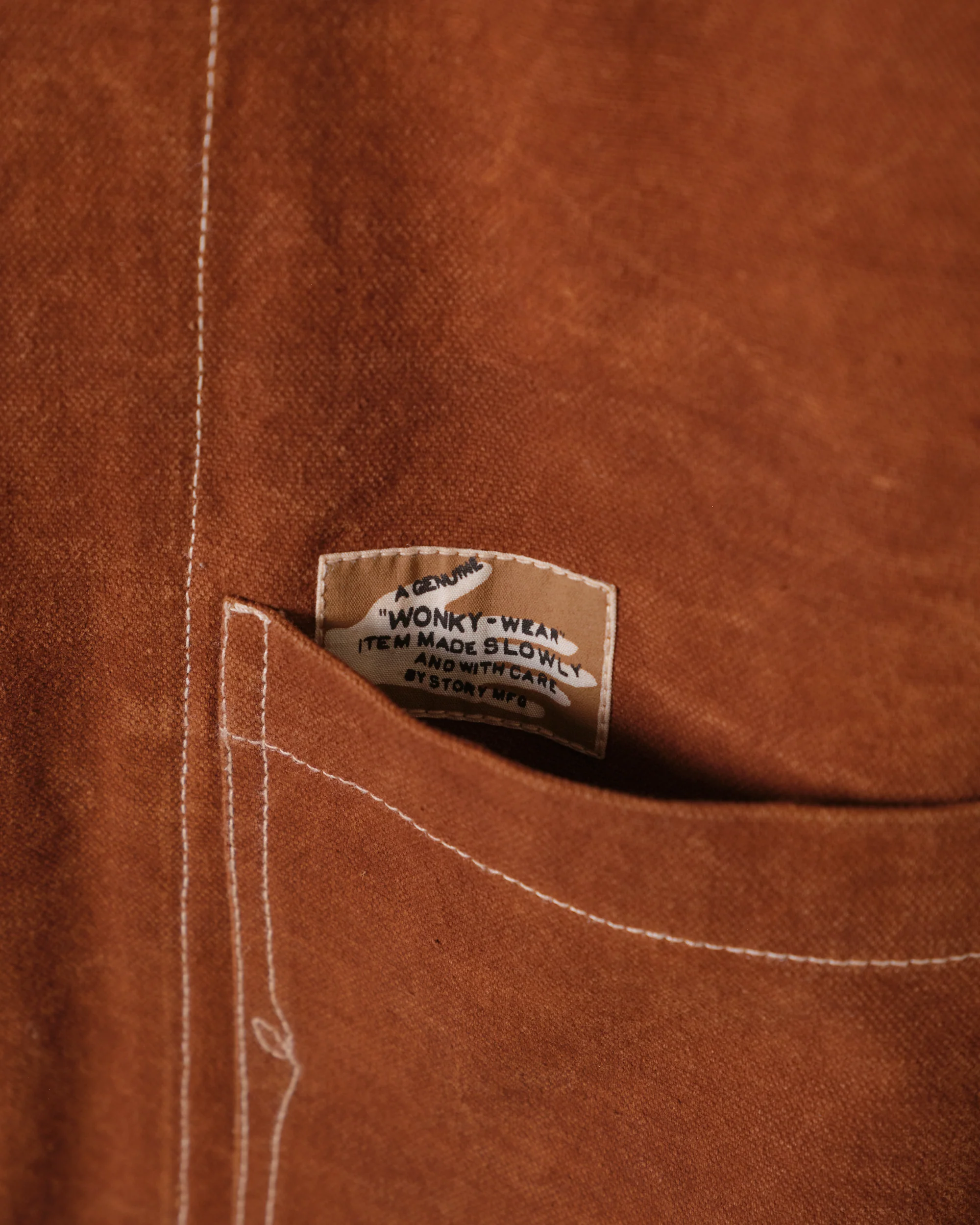 Cove Jacket - Brown Wonky-Wear - Image 3