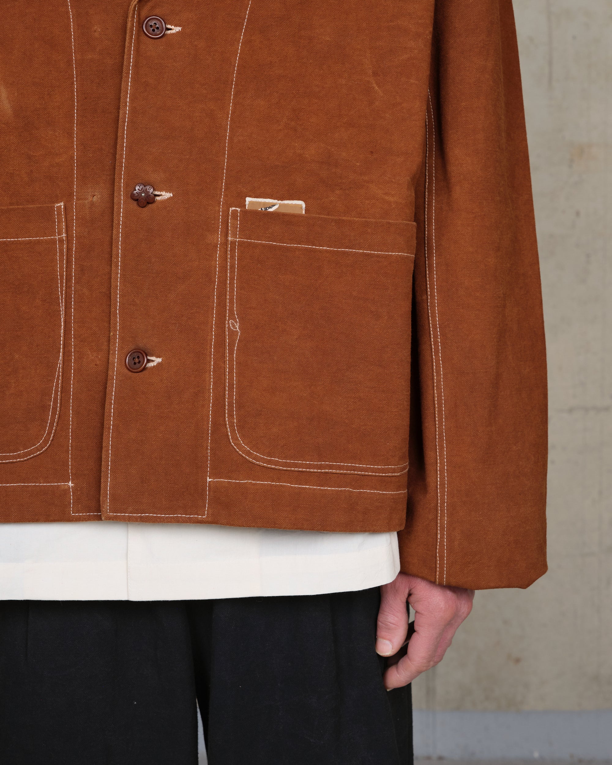 Cove Jacket - Brown Wonky-Wear - Image 6
