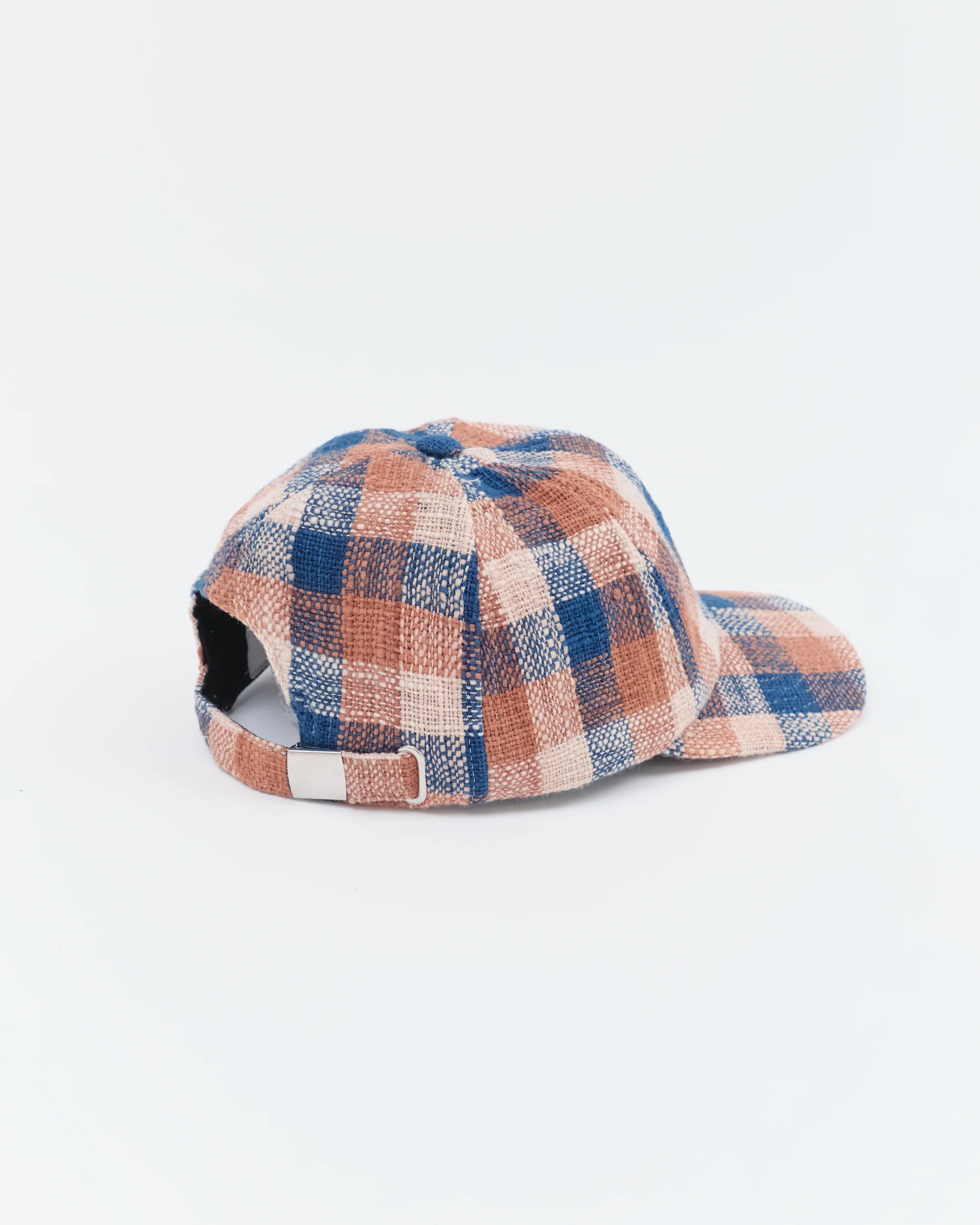 Custom Baseball Cap - Barn Check Handloom - Image 3