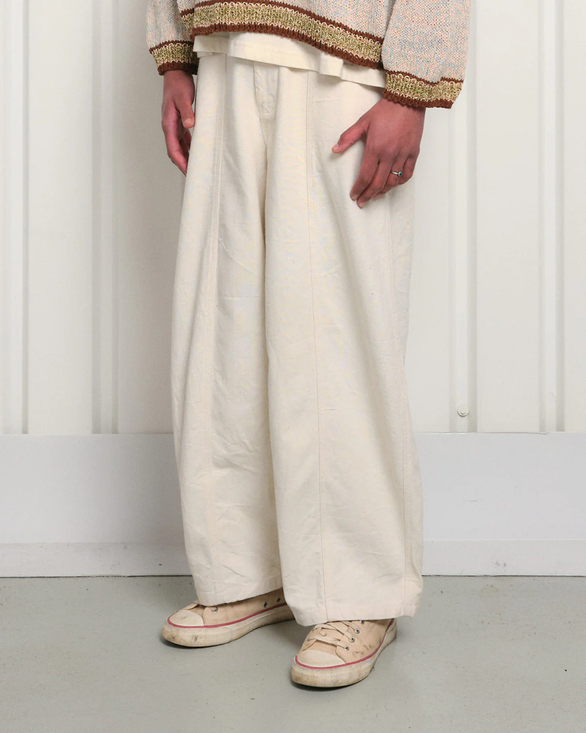 Document Pants - Ecru Canvas