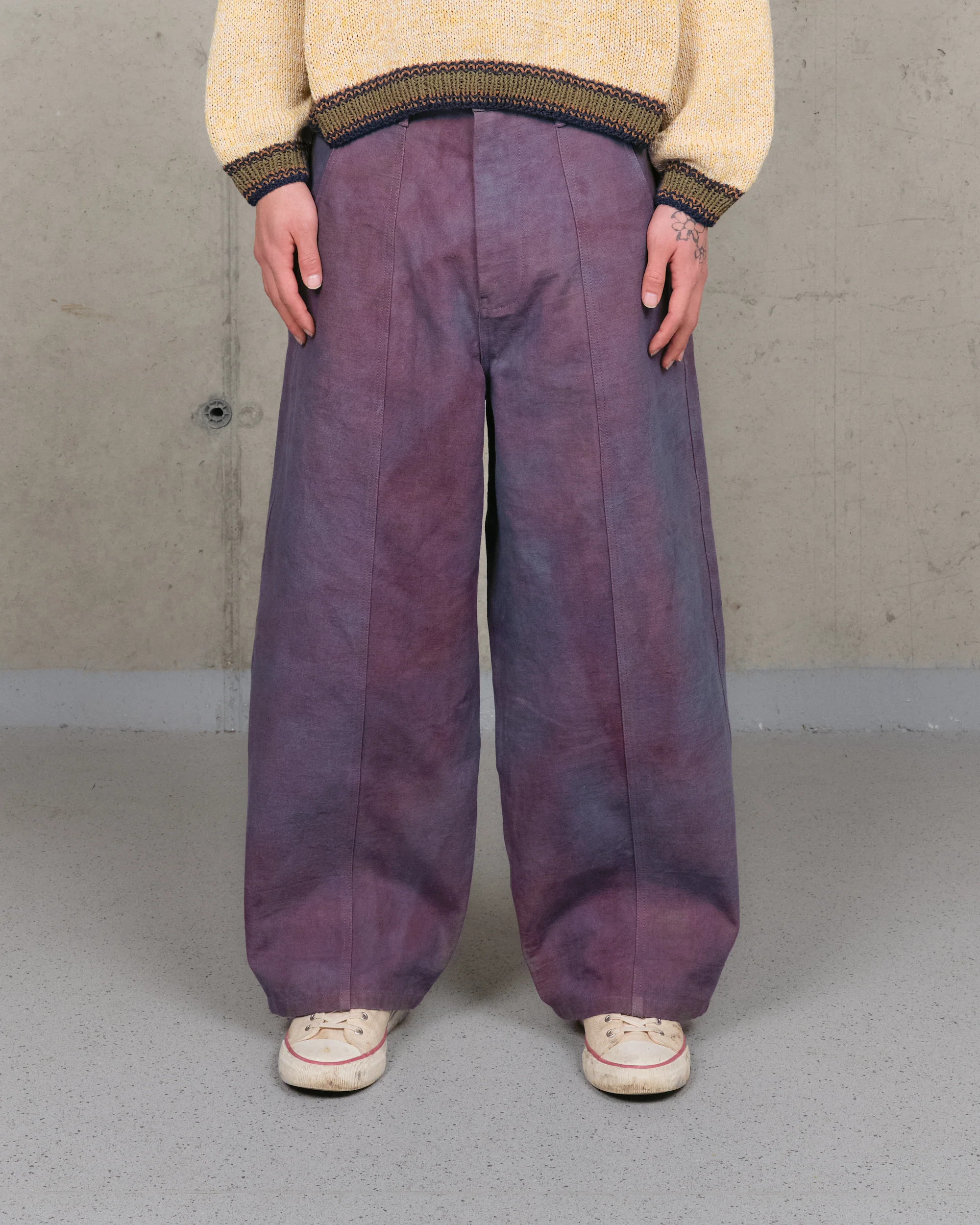 Document Pants - Purple Canvas - Image 4