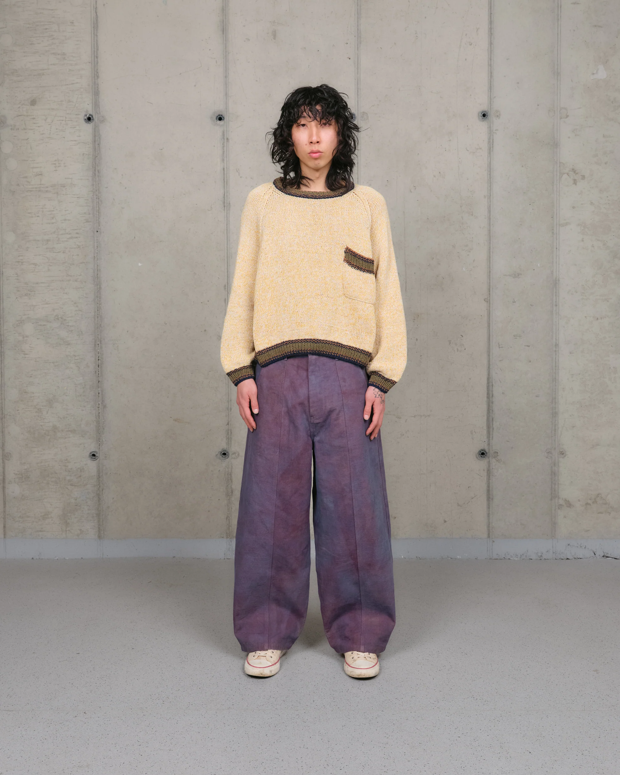 Document Pants - Purple Canvas - Image 6