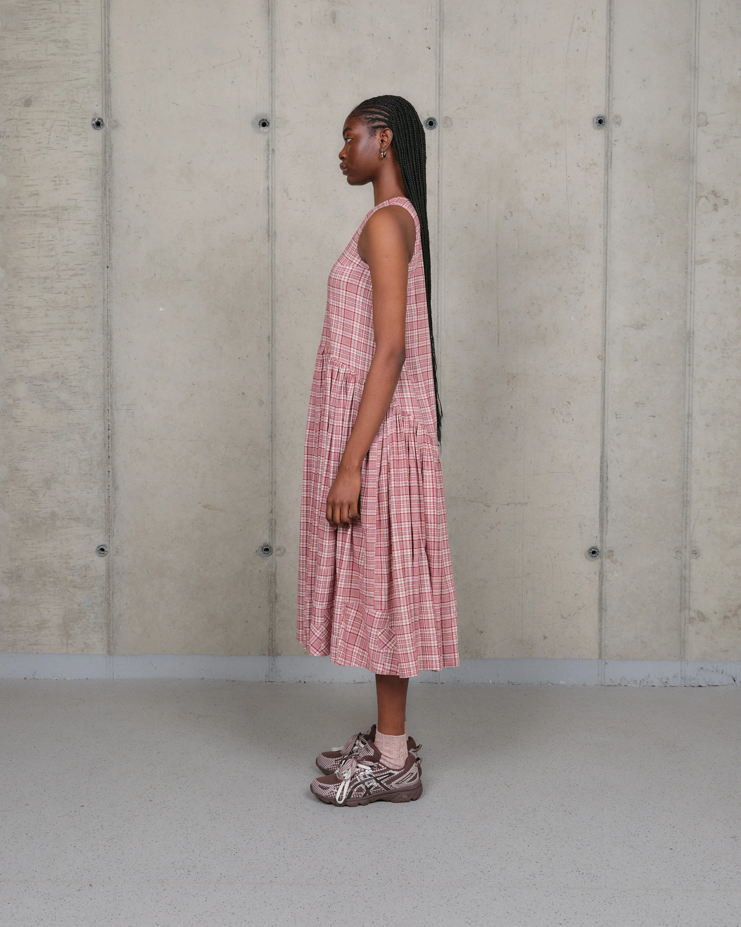 Echo Dress - Red Check Picnic - Image 10
