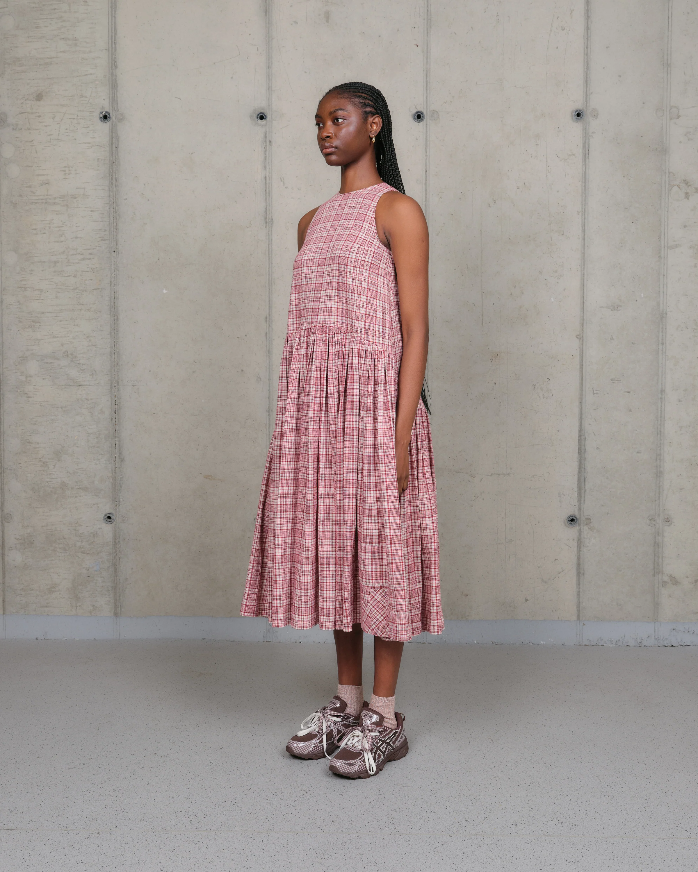 Echo Dress - Red Check Picnic - Image 6