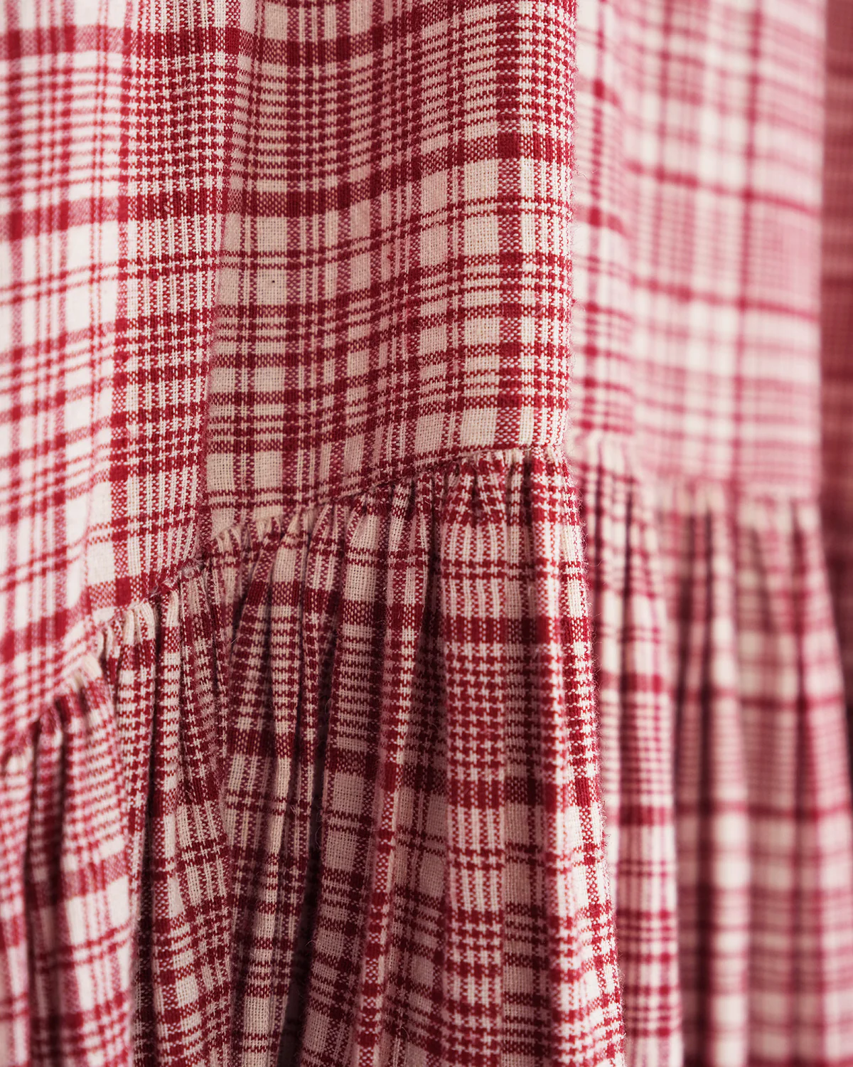 Echo Dress - Red Check Picnic - Image 8