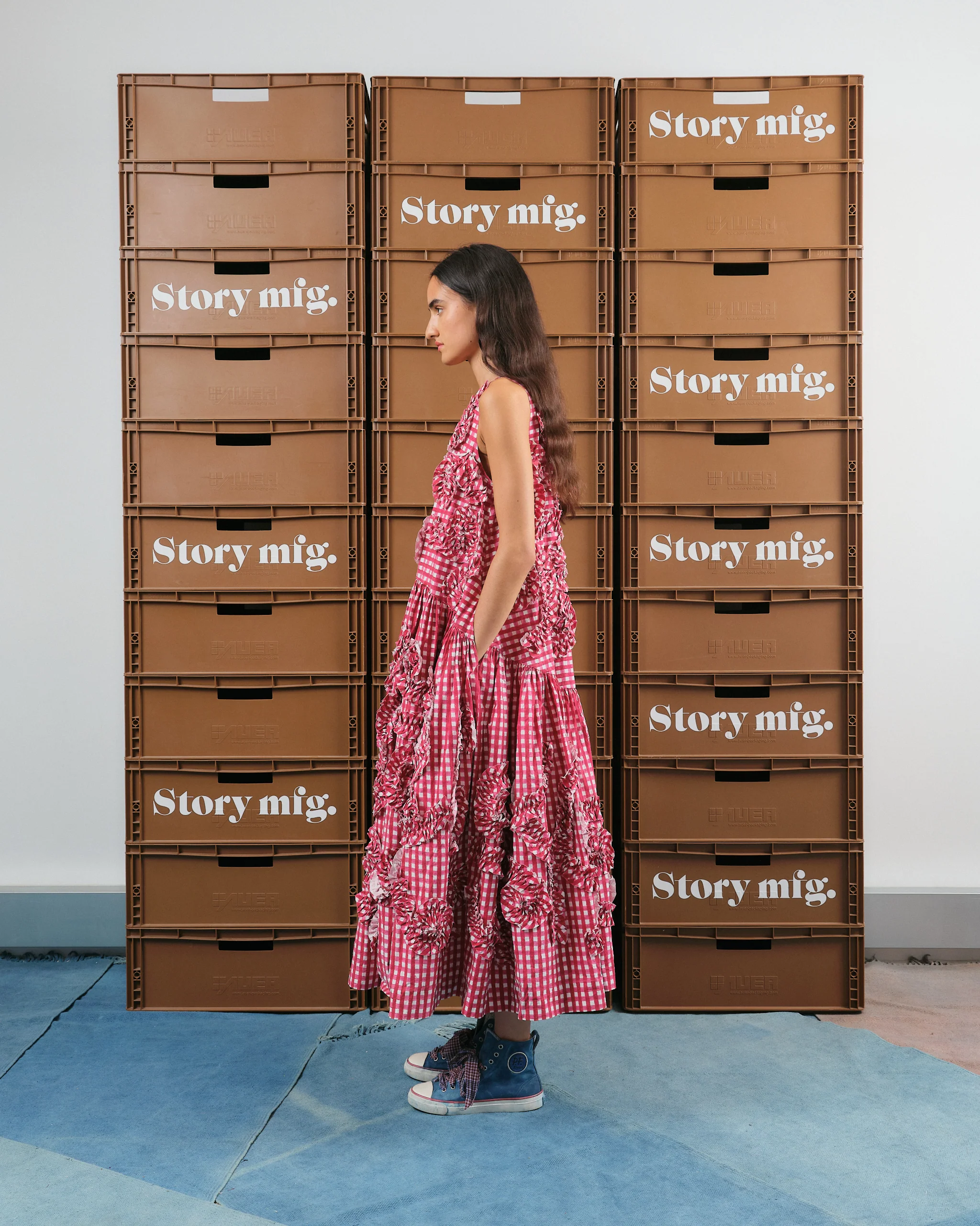 Echo Dress - Red Fossil - Image 5