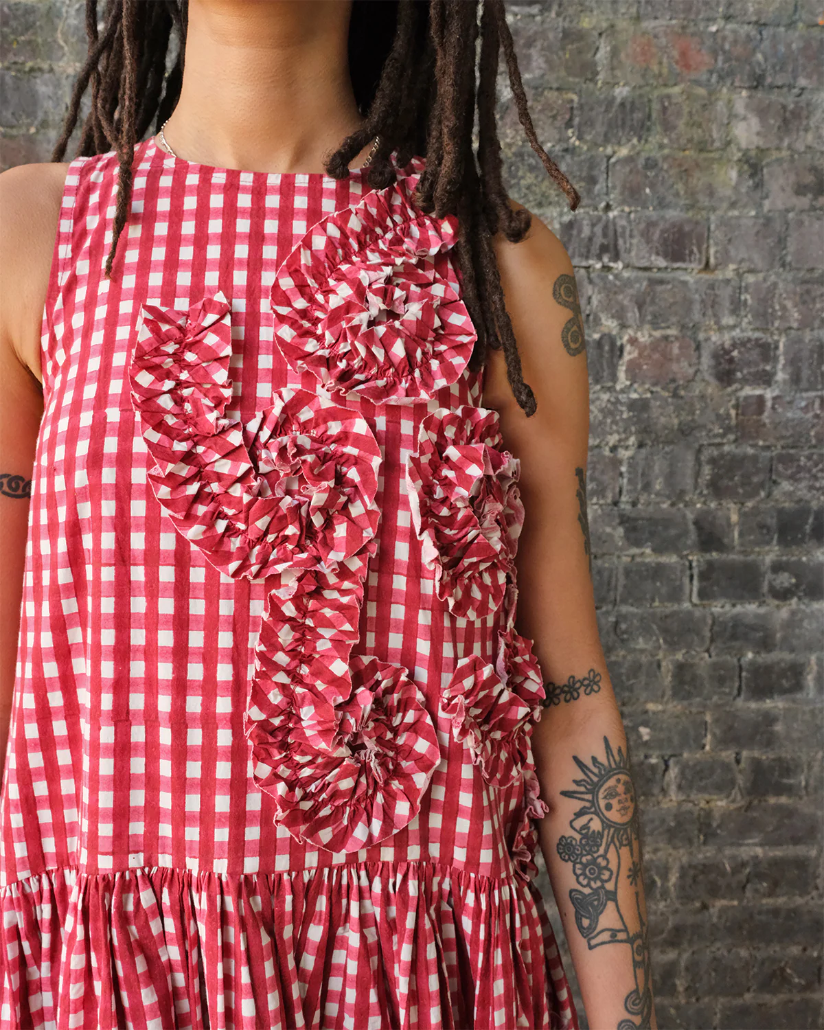 Echo Dress - Red Fossil - Image 6