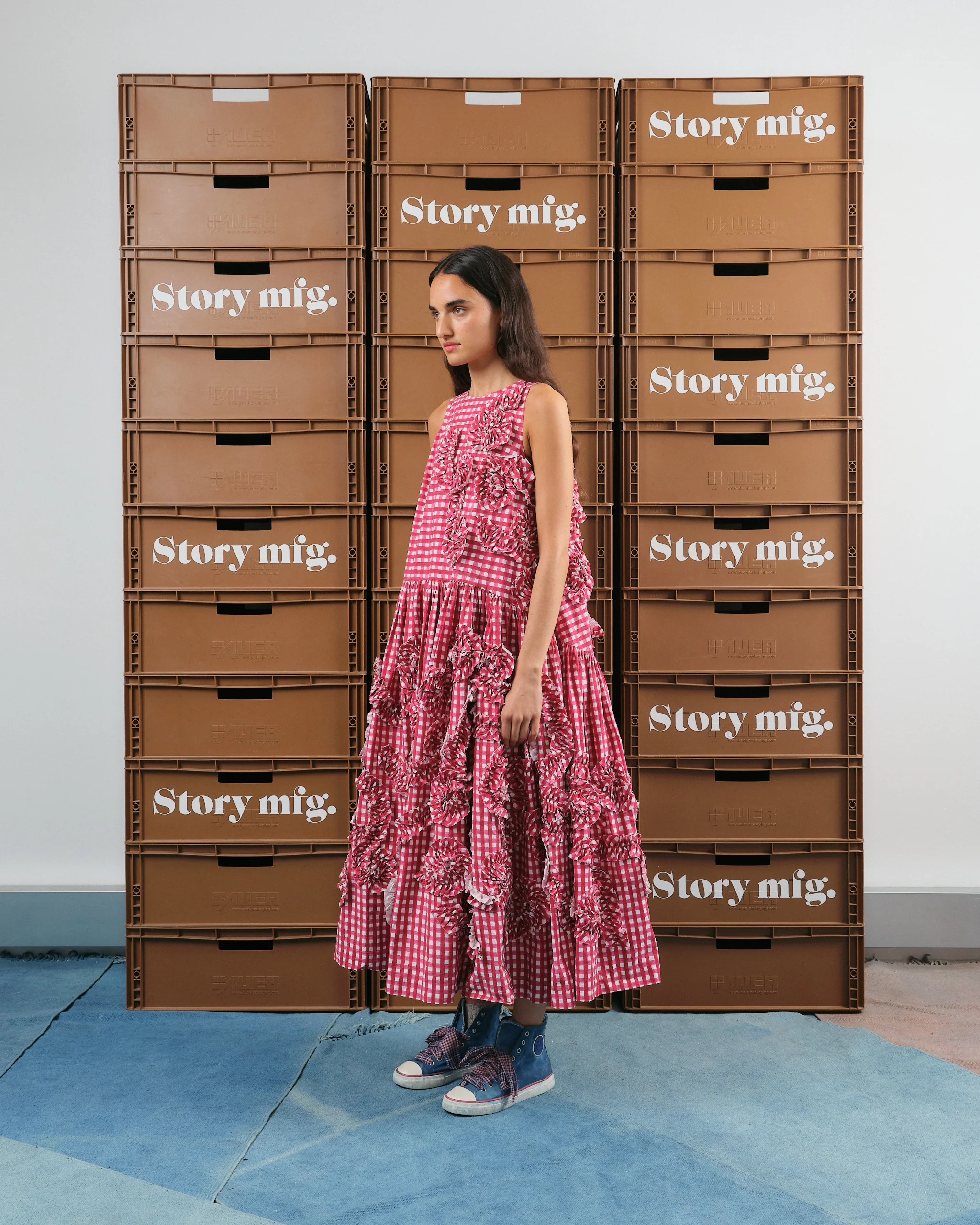 Echo Dress - Red Fossil - Image 7