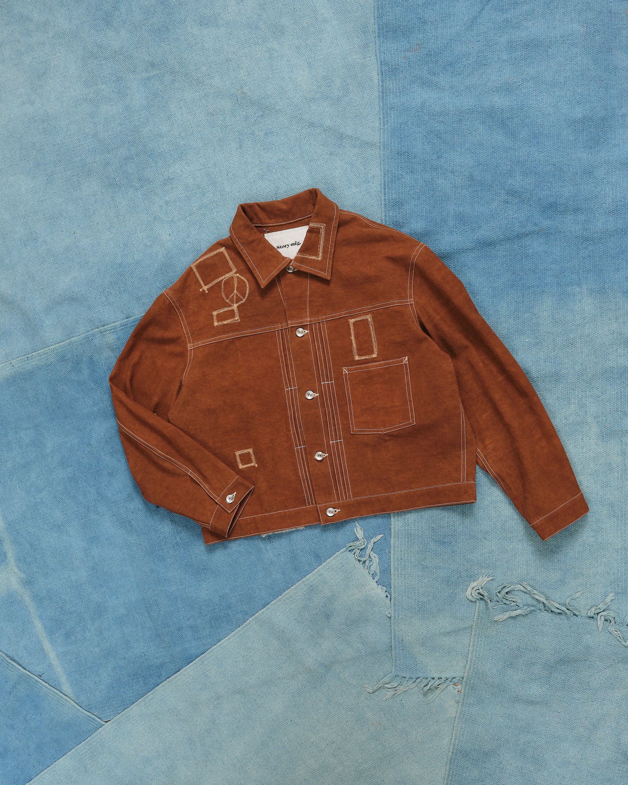 Ever Jacket - Brown Canvas Repair - Image 4
