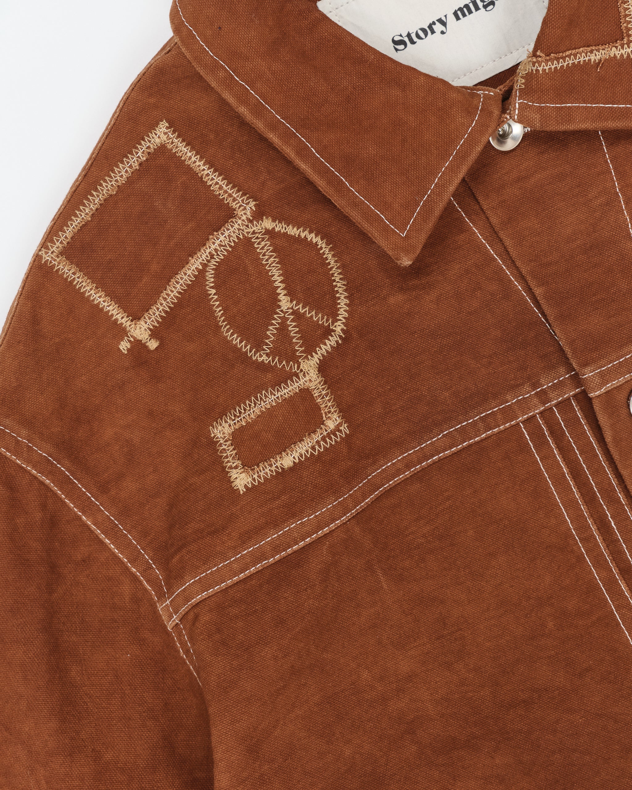 Ever Jacket - Brown Canvas Repair - Image 9