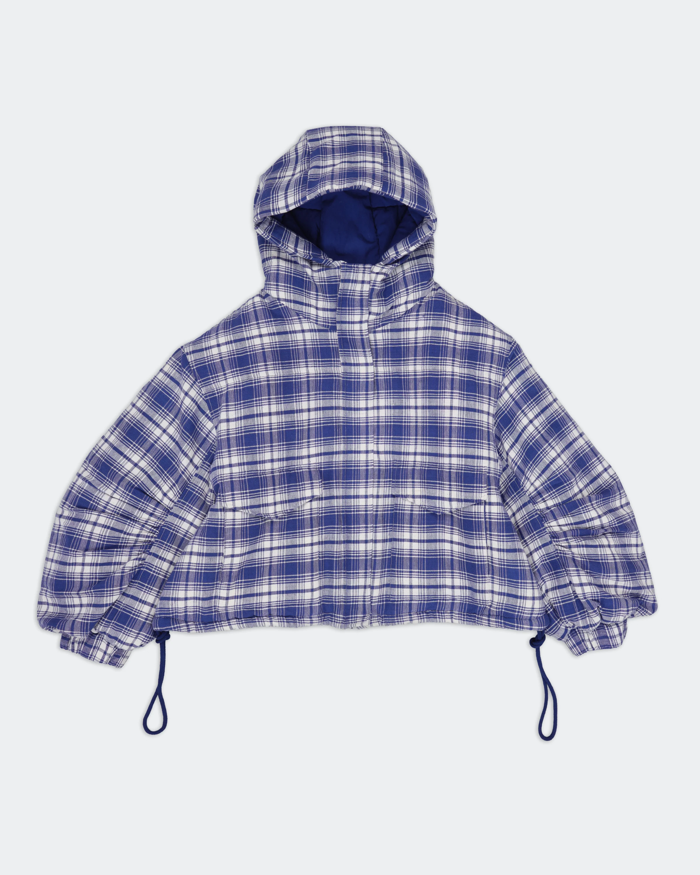 Fable Jacket - Indigo Check Handloom - Image 3
