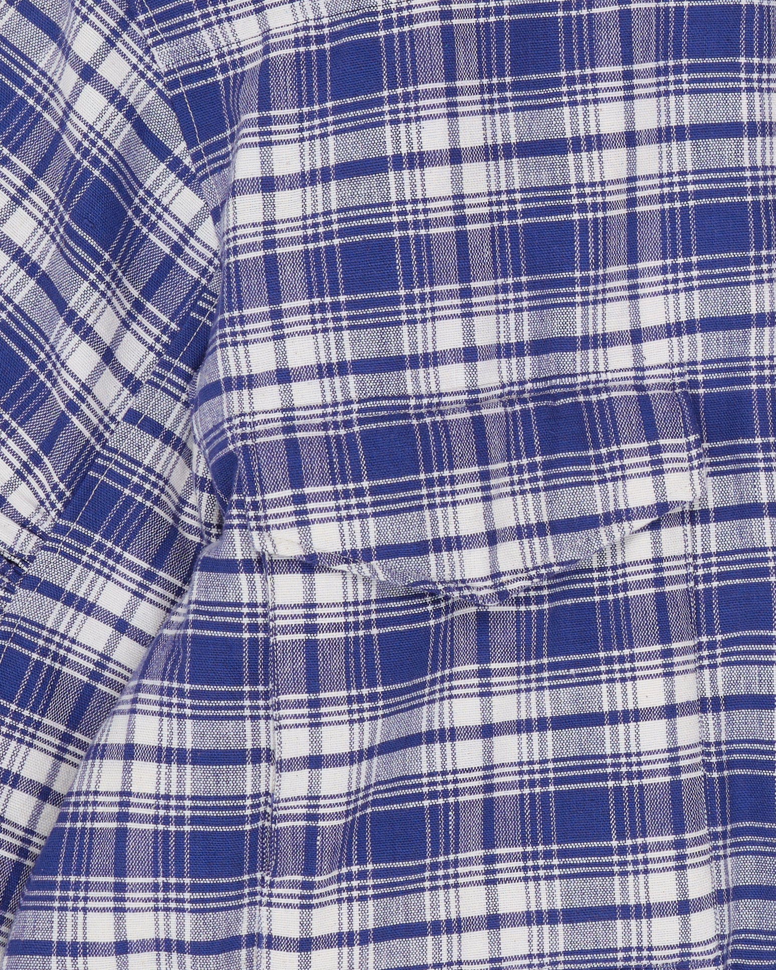 Fable Jacket - Indigo Check Handloom - Image 9