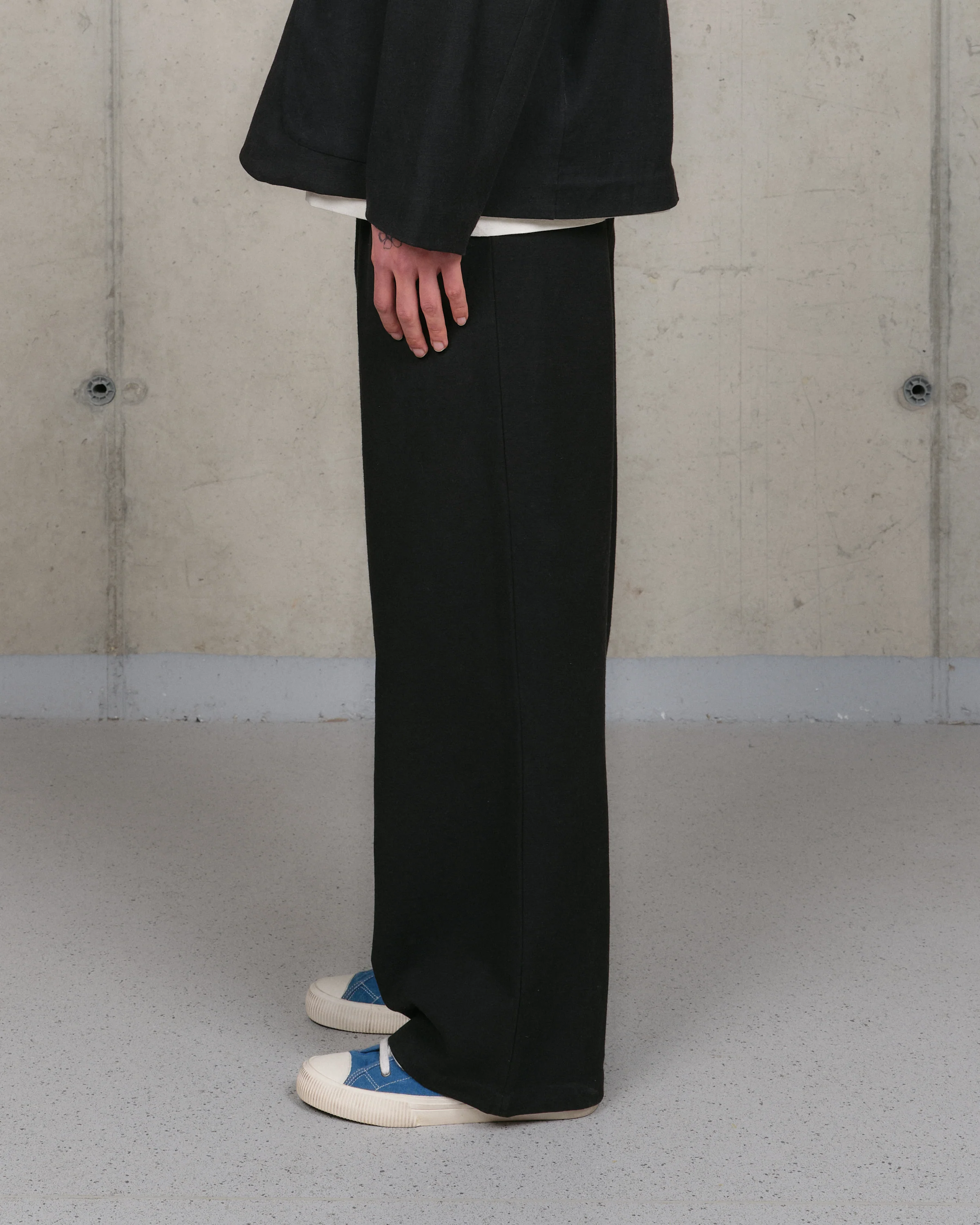 Fenn Trousers - Black Slub - Image 6