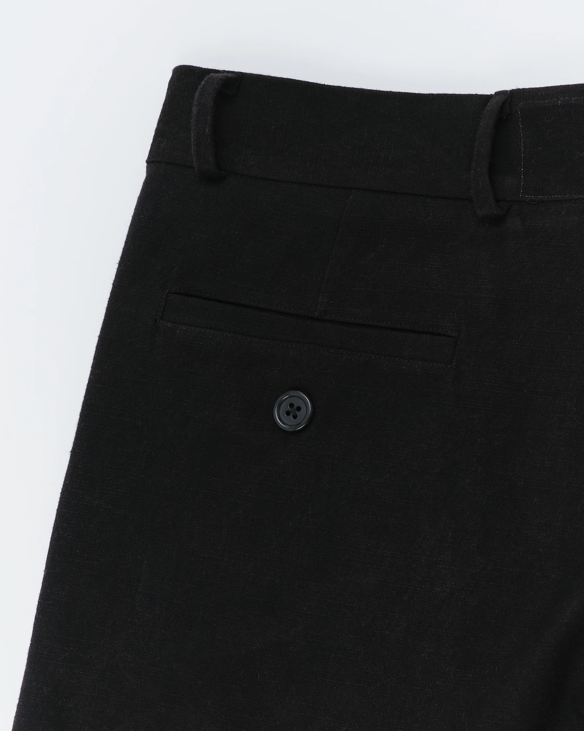 Fenn Trousers - Black Slub - Image 8