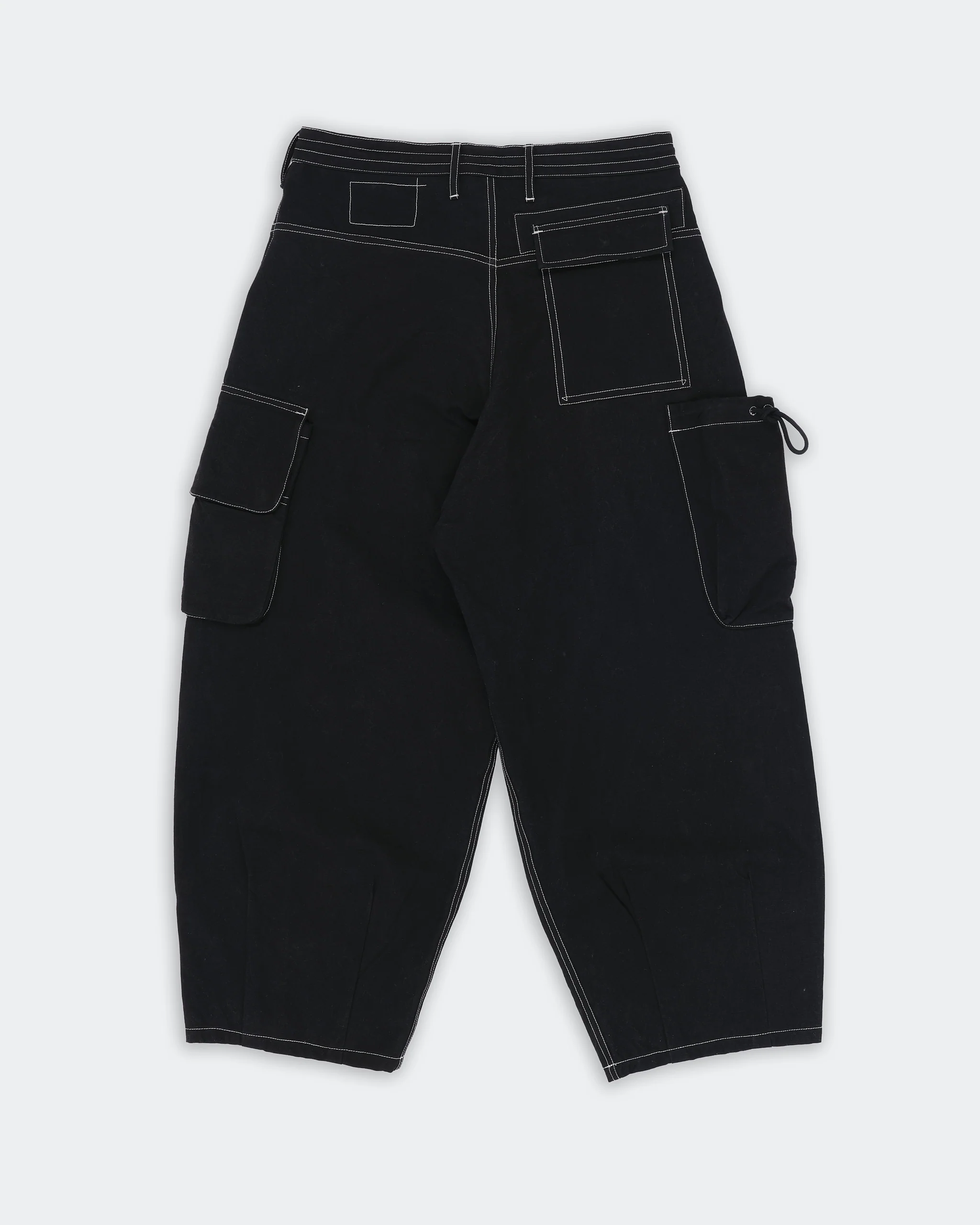 Forager Pants - Black Contrast Slub - Image 5