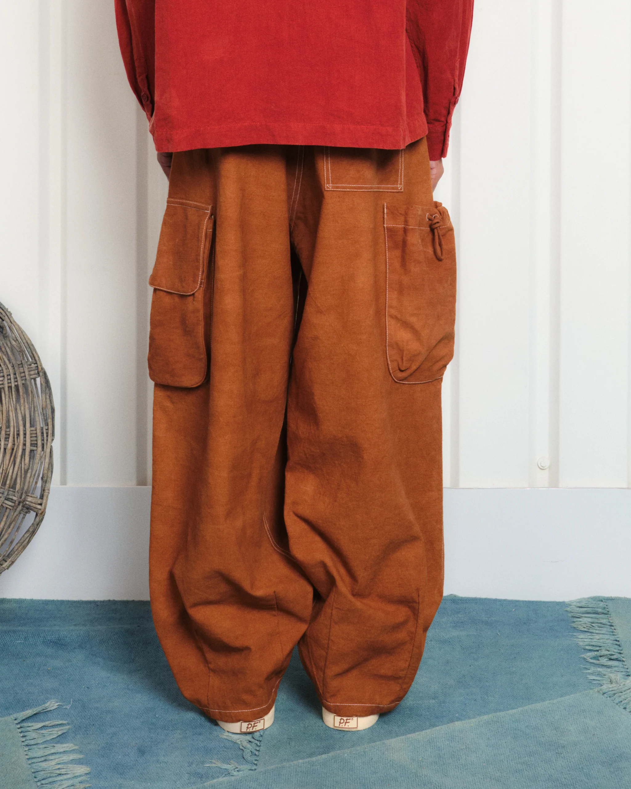 Forager Pants - Brown Slub Contrast - Image 7