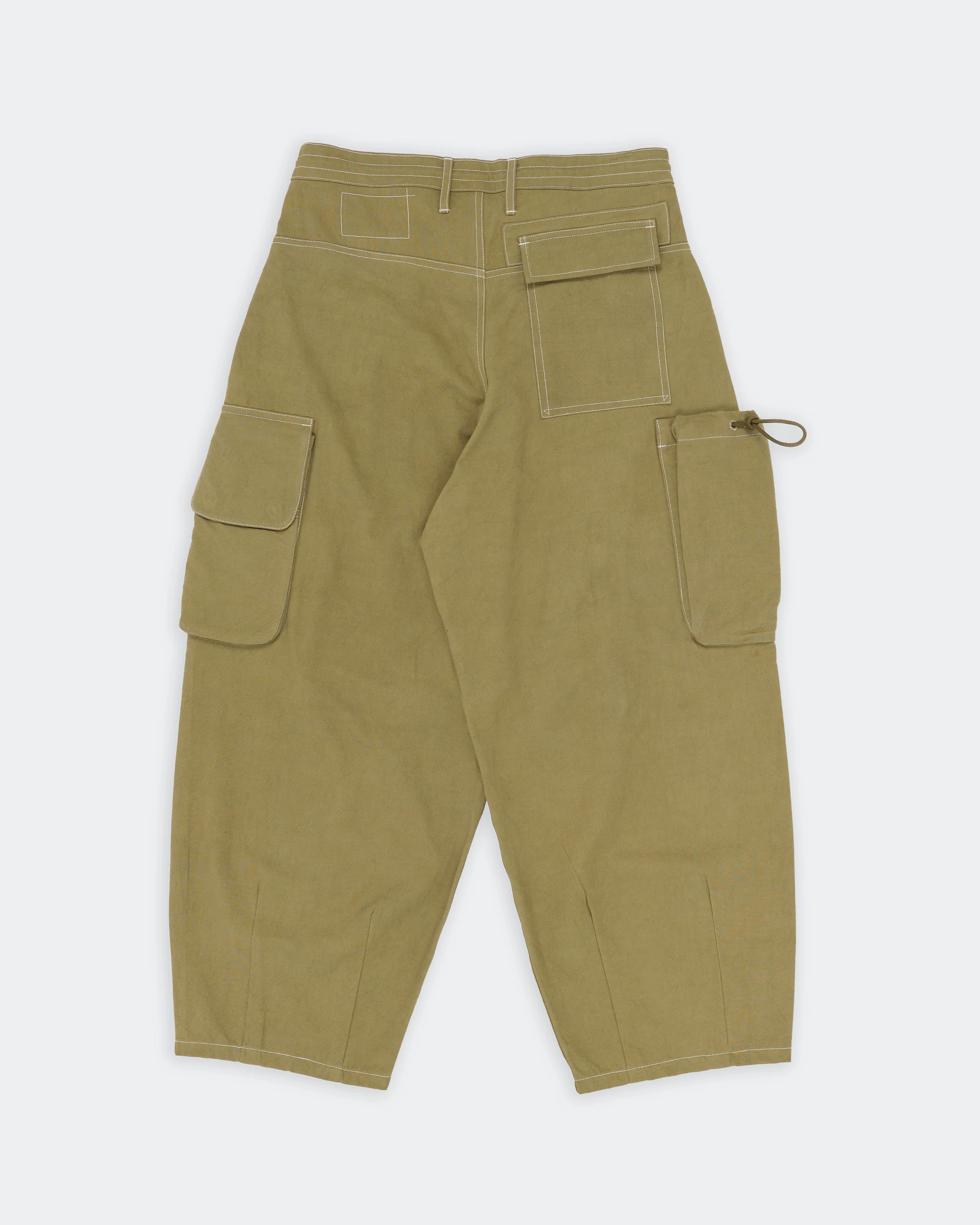 Forager Pants - Olive Contrast Slub - Image 8
