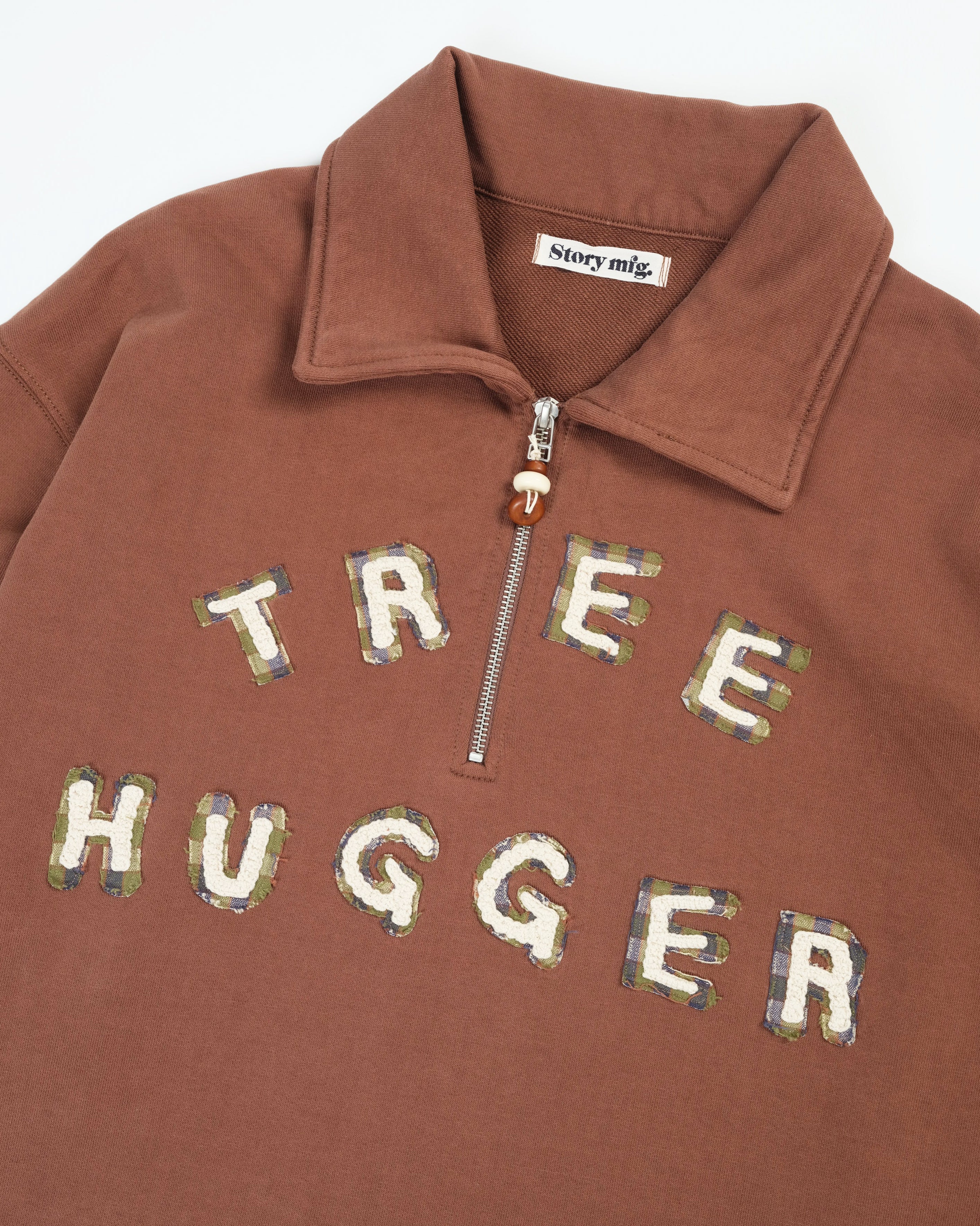 Geo Pullover - Brown Tree Hugger - Image 3
