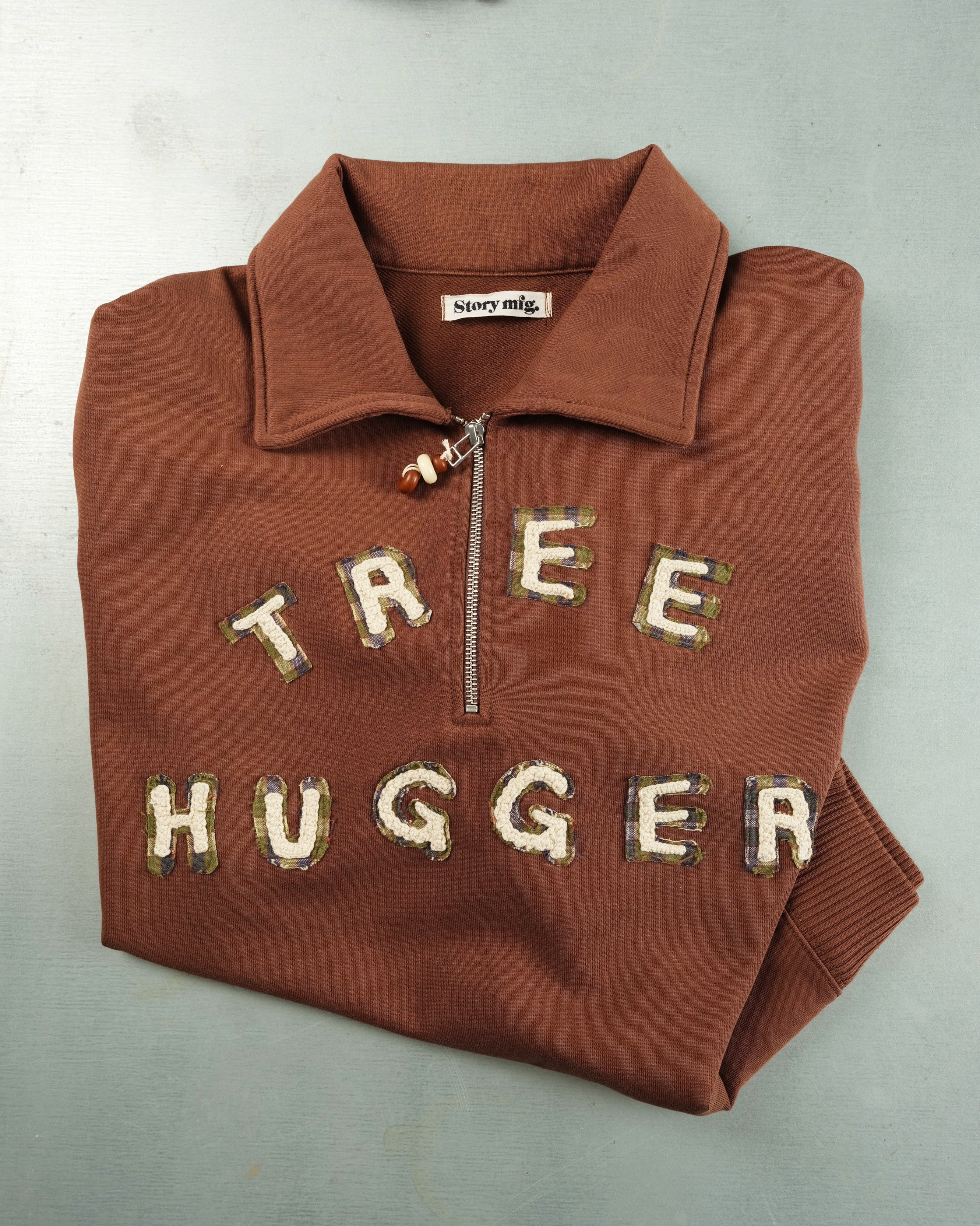 Geo Pullover - Brown Tree Hugger - Image 7
