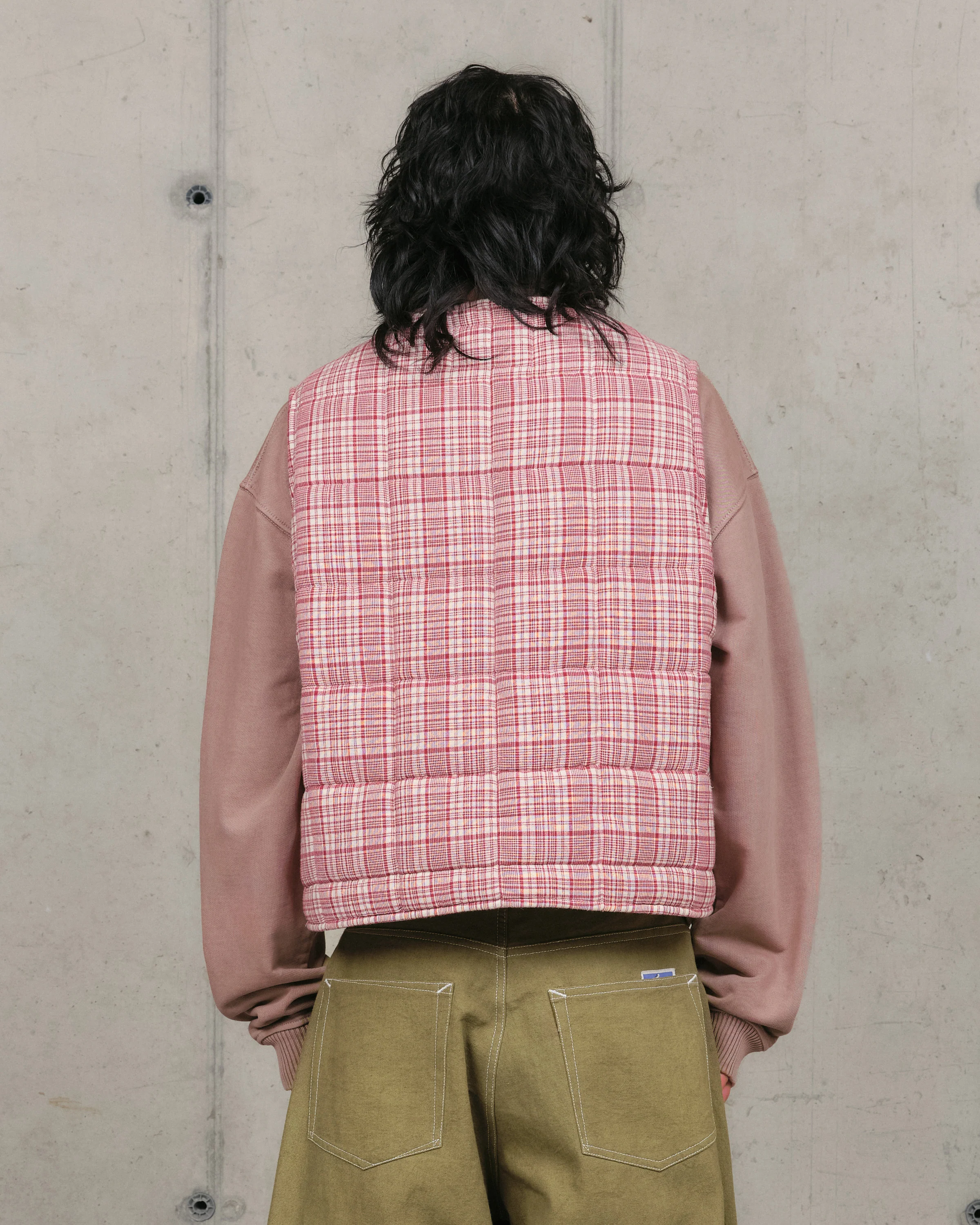 Girolle Vest - Red Check - Image 8